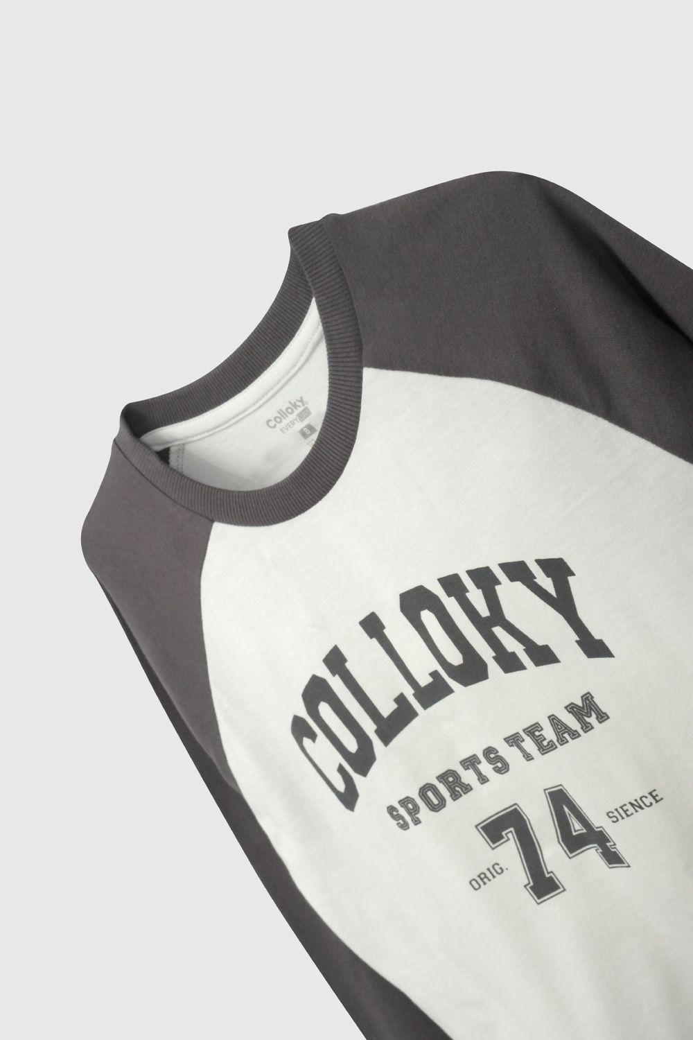 Polera Negra Colloky De Niño POJE1502V26-2