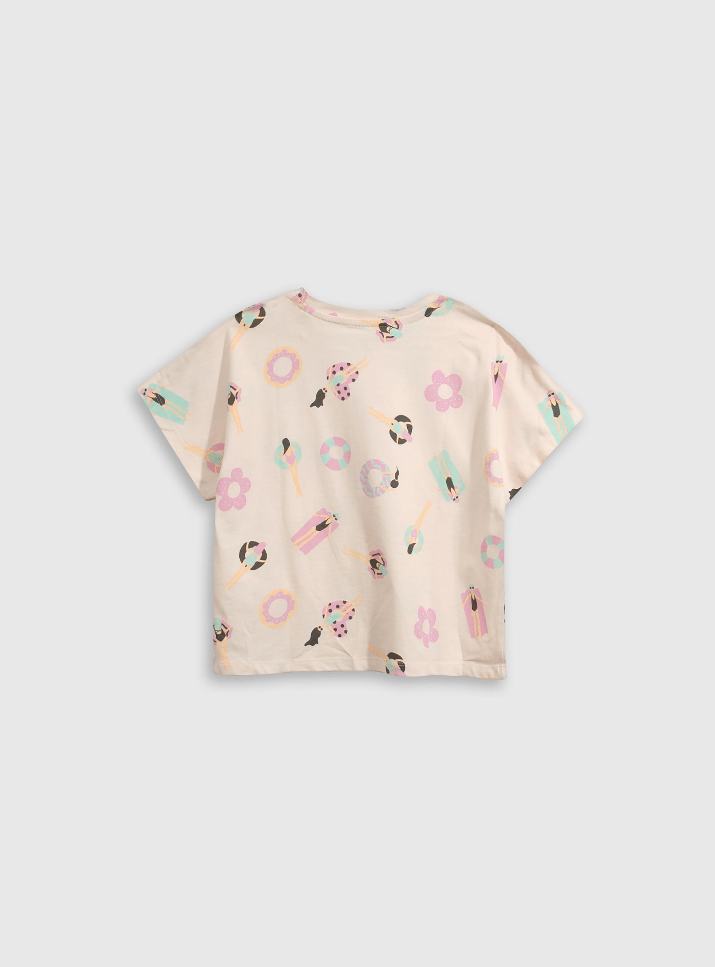 Polera Niña Rosado 55045 Colloky-1