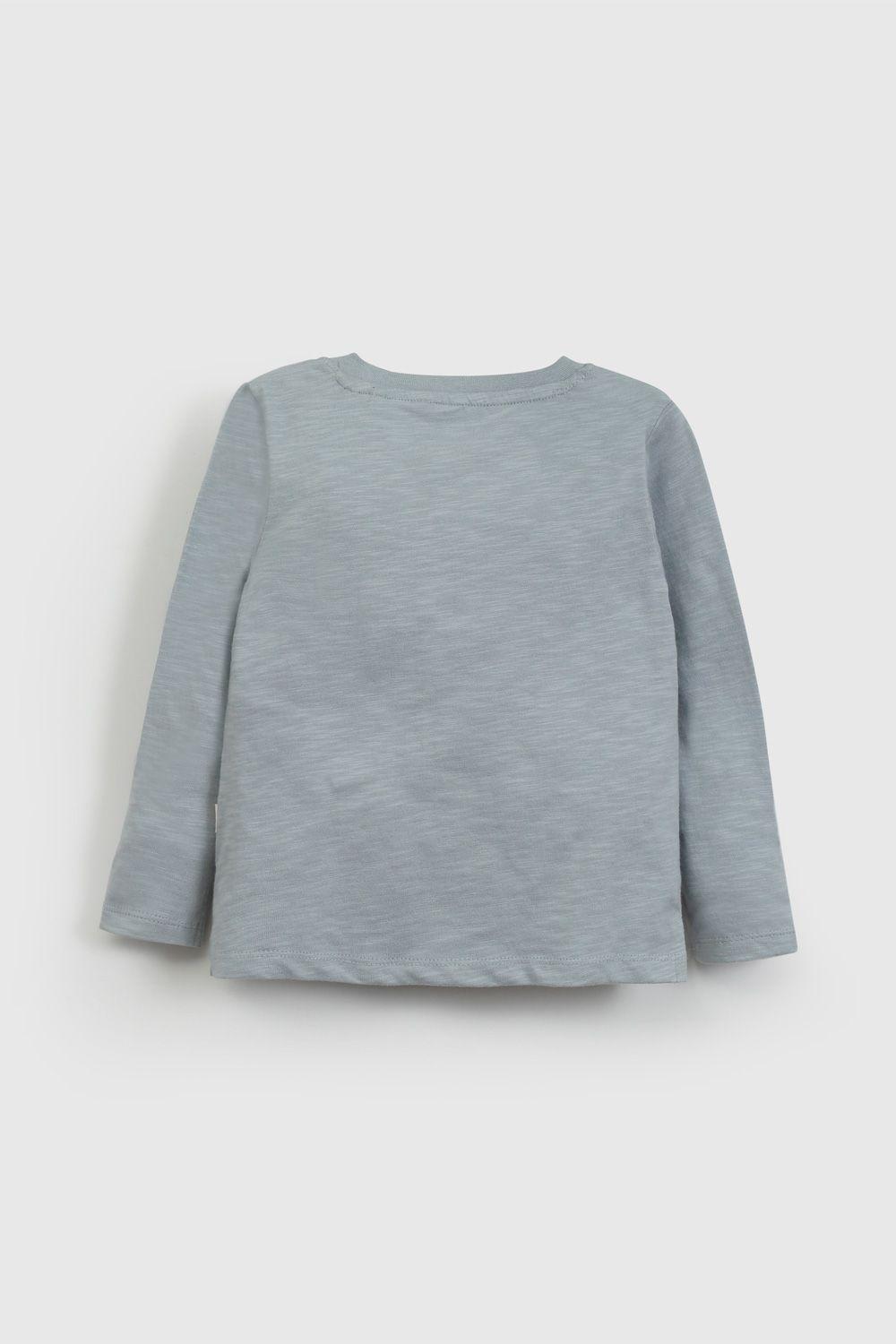 Polera Básica Celeste De Niño P1JE5959V26-1