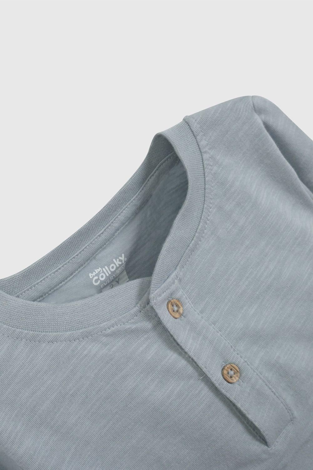 Polera Niño Celeste 57318 Colloky-2