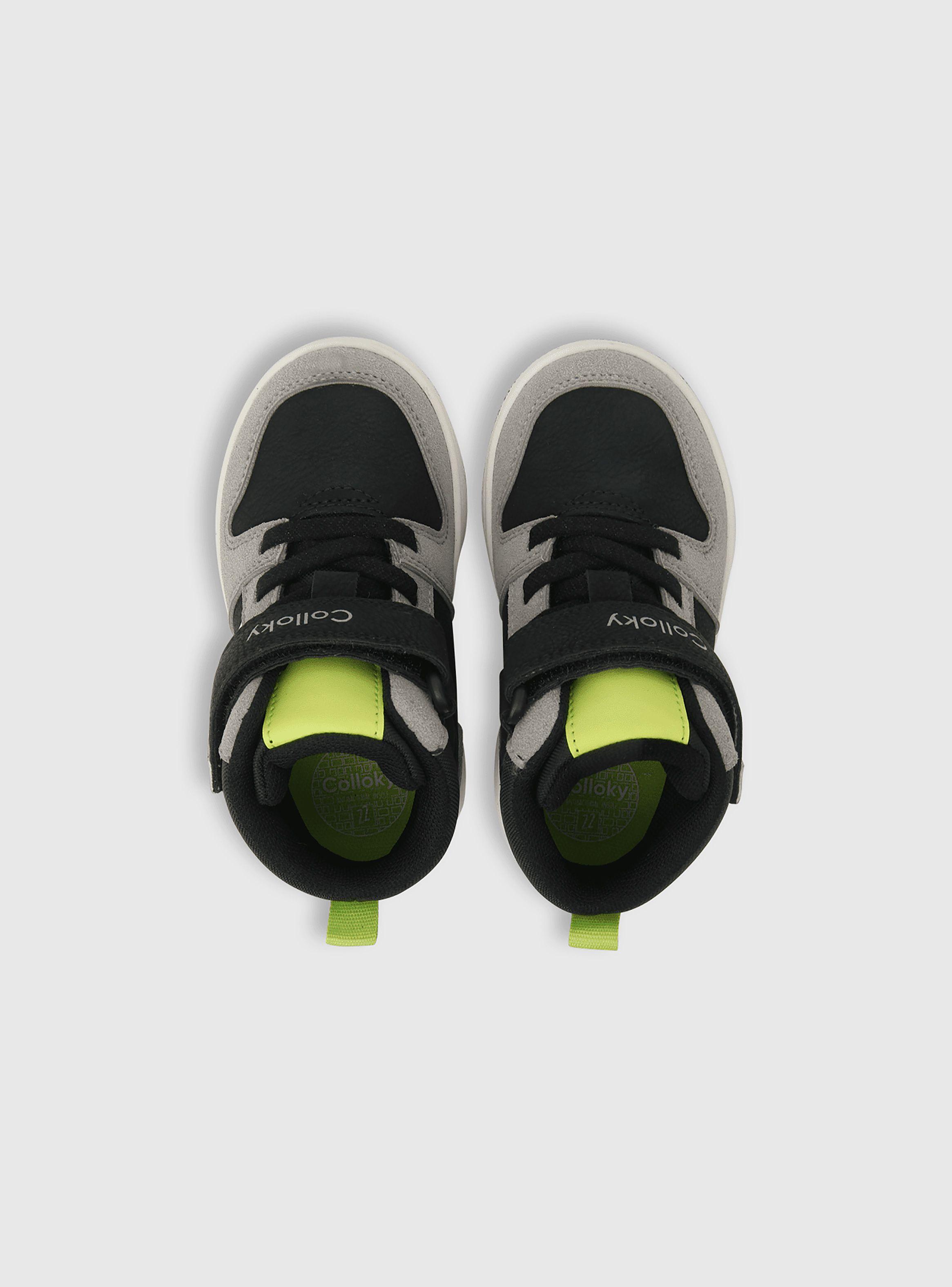 Zapatilla Niño Negro 55346 Colloky-3