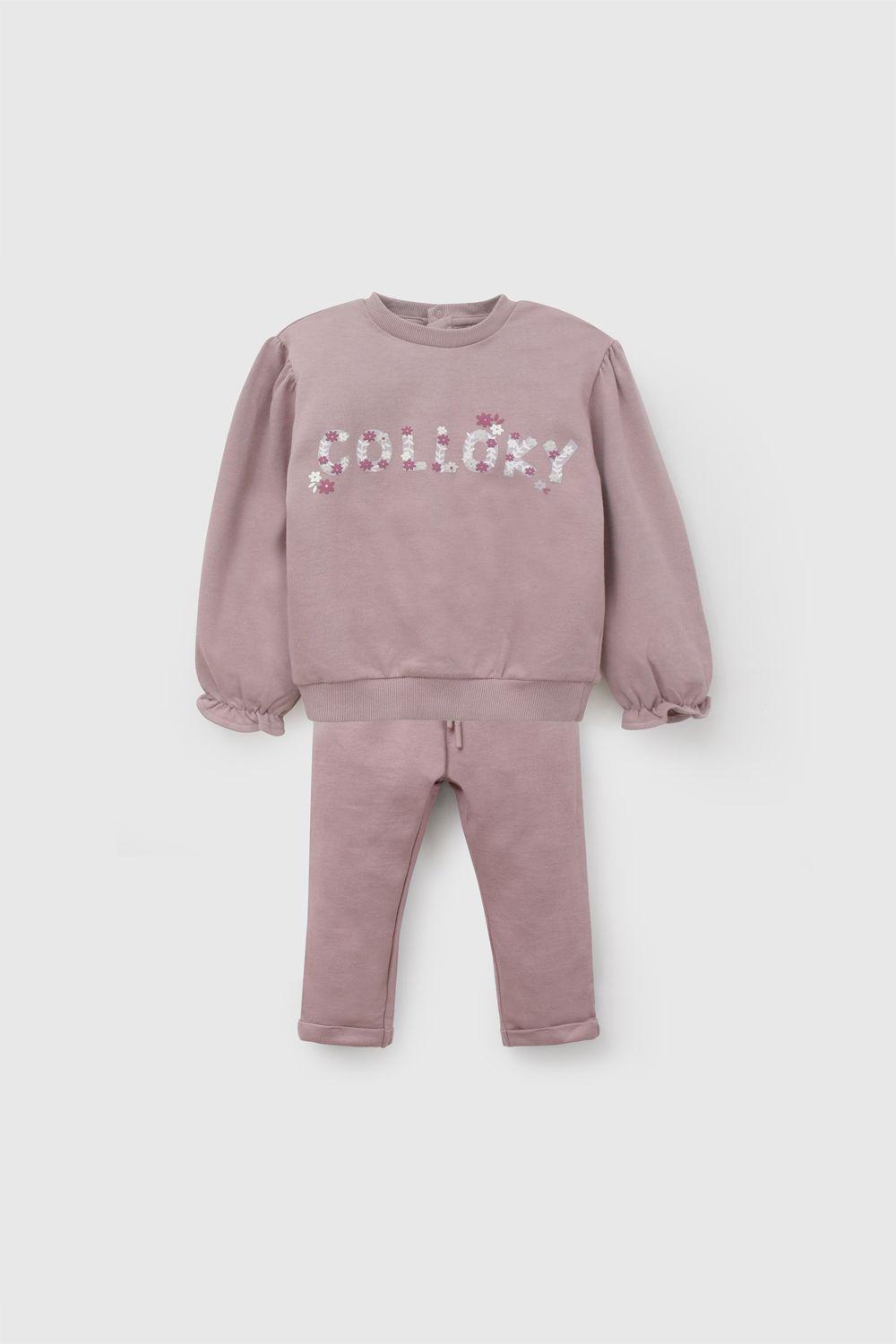 Polerón Morado Niña 7395 Colloky-3