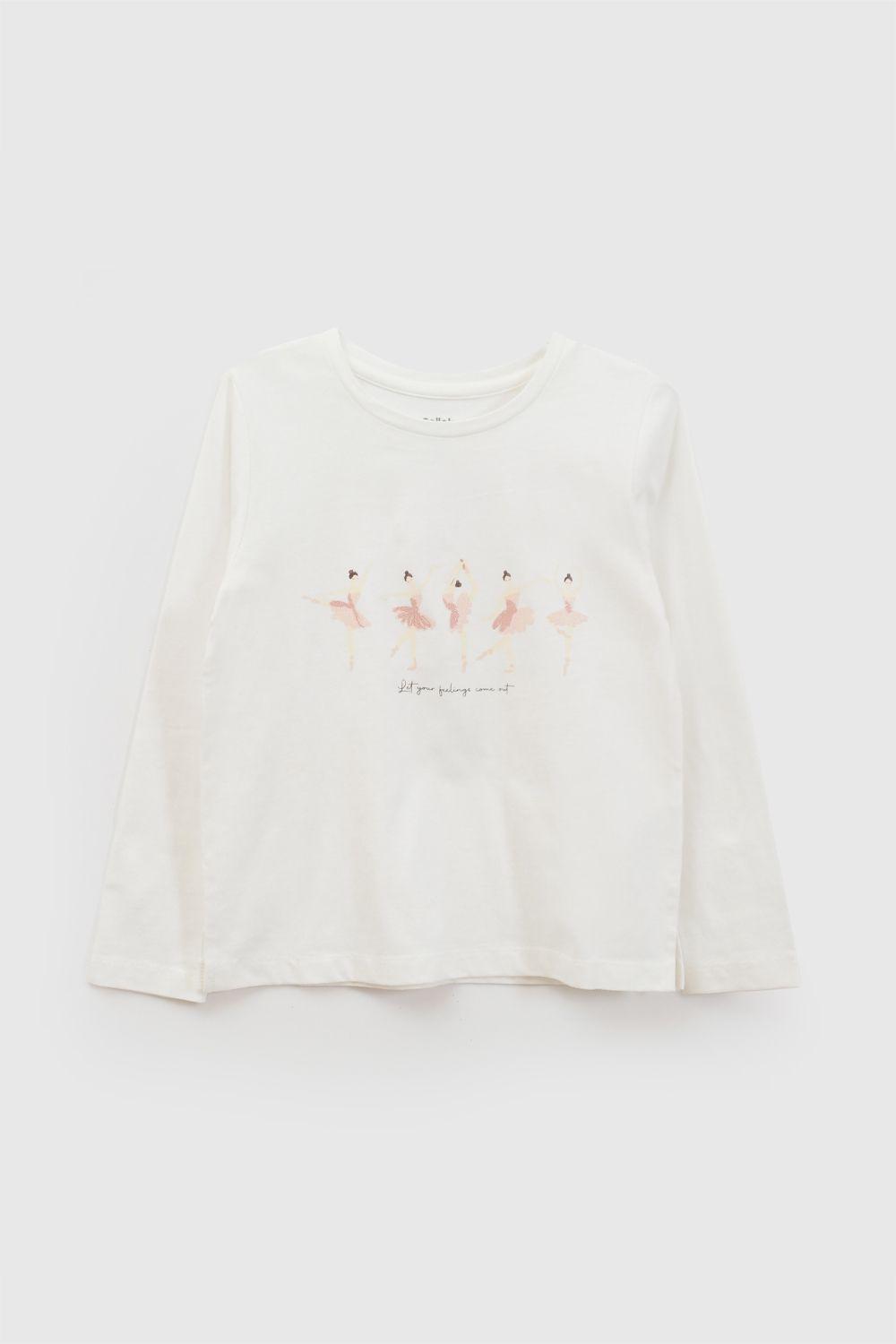 Polera Niña Blanco 7917 Colloky-0