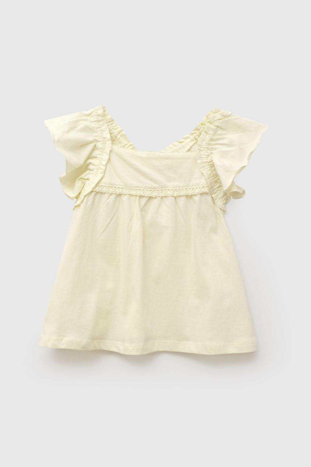 Conjunto Vuelos Amarillo Niña 6-9M a 4-5A Colloky-2