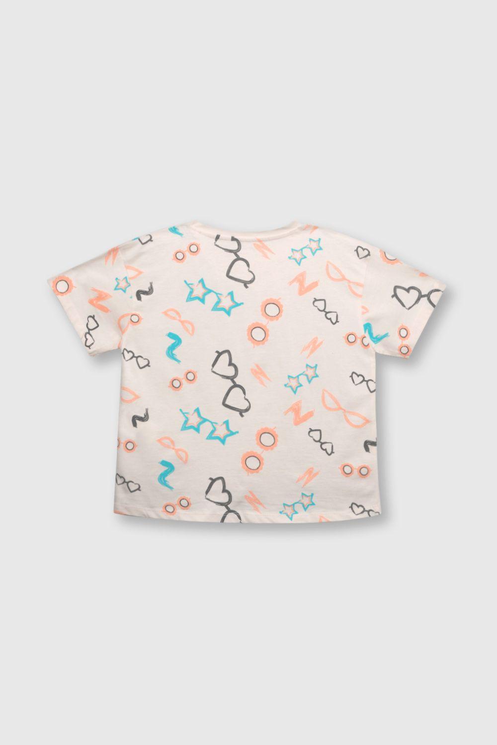 Polera de niña anteojos bloosom (2 a 12 años)-1