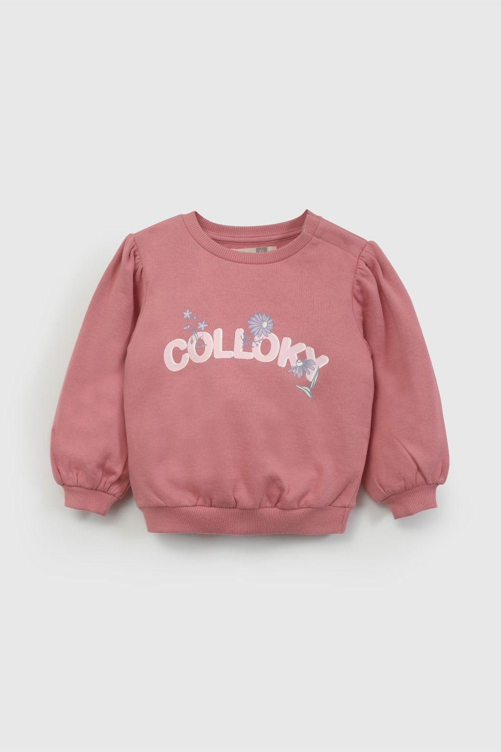 Polerón Fucsia Colloky De Niña PLPO3280V26-0