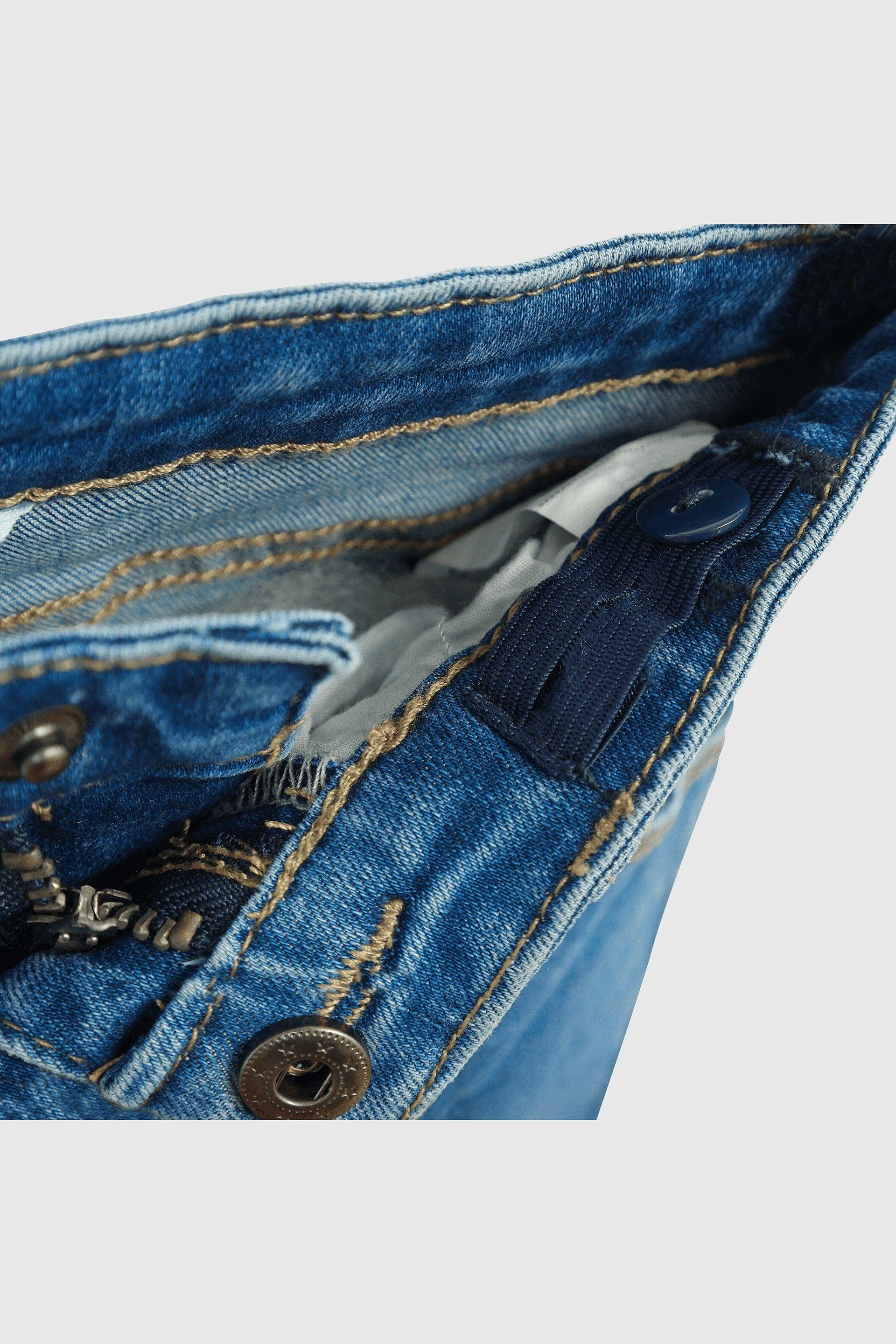 Jeans Celeste Skinny para Niña Denim Talla 3/6M a 36M 4688-3