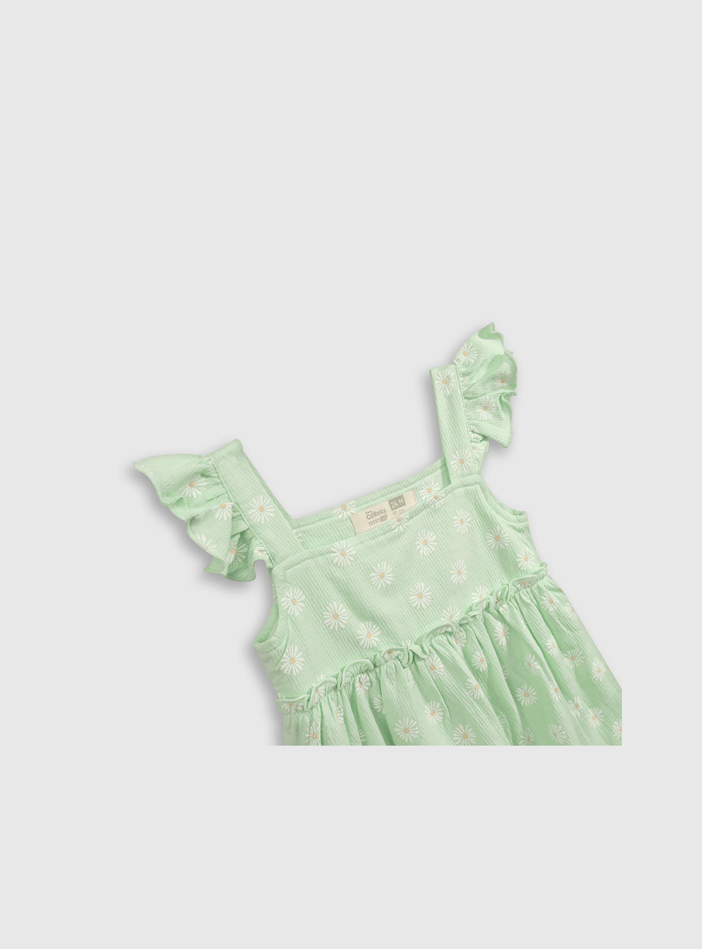 Vestido Niña Verde 54987 Colloky-2