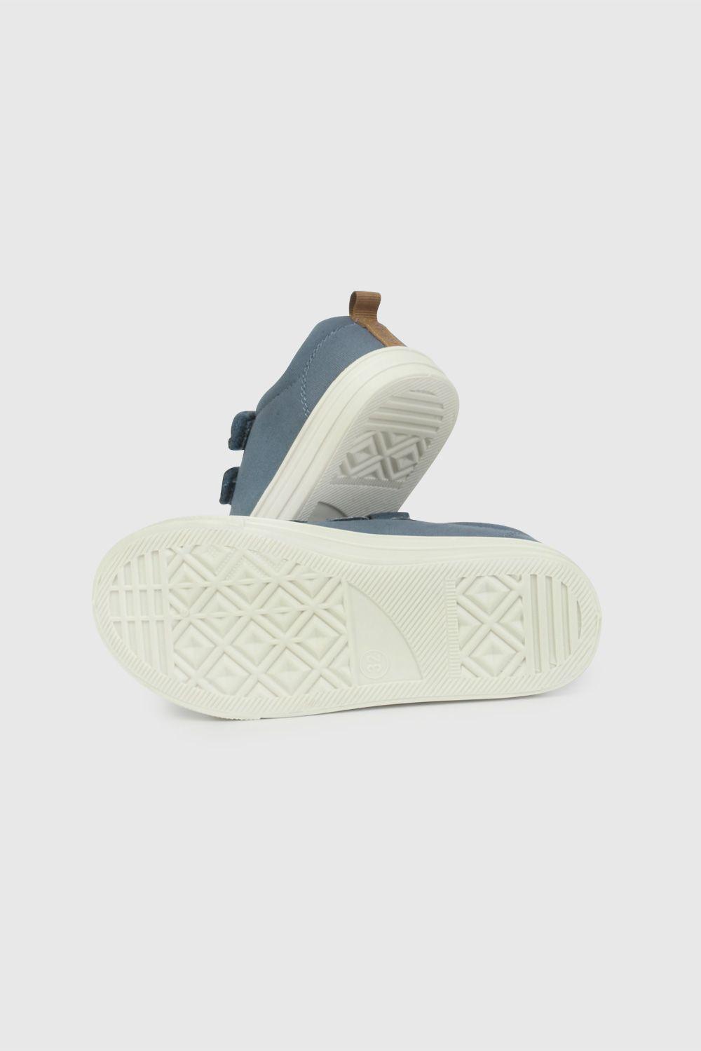 Zapatilla de Lona Azul de Niño talla 28 a 38-2