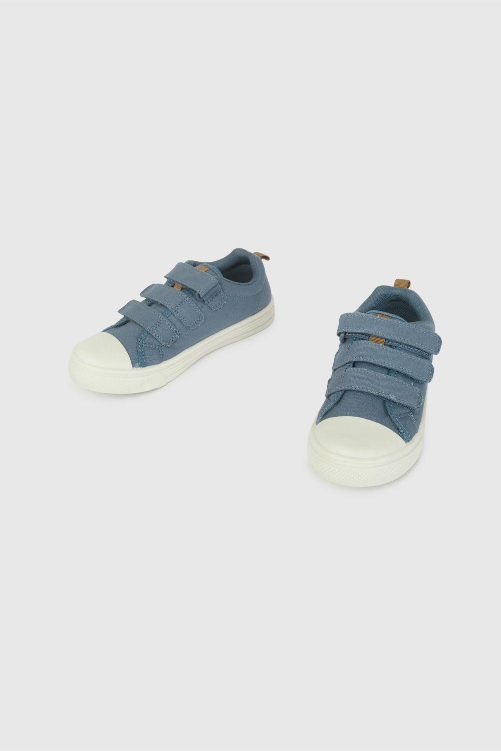 Zapatilla de Lona Azul de Niño talla 28 a 38-3