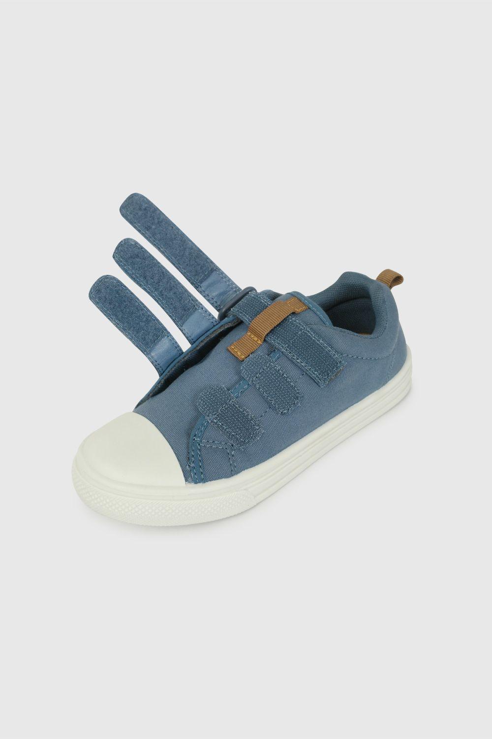 Zapatilla de Lona Azul de Niño talla 28 a 38-5