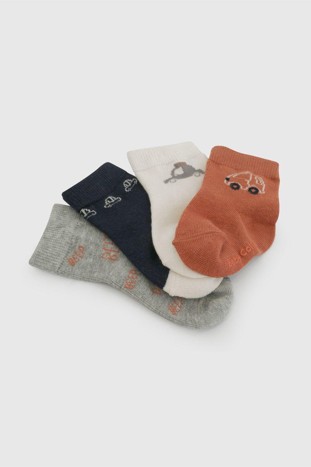 Calcetin Deportivo Niño Rojo 7477 Colloky-2