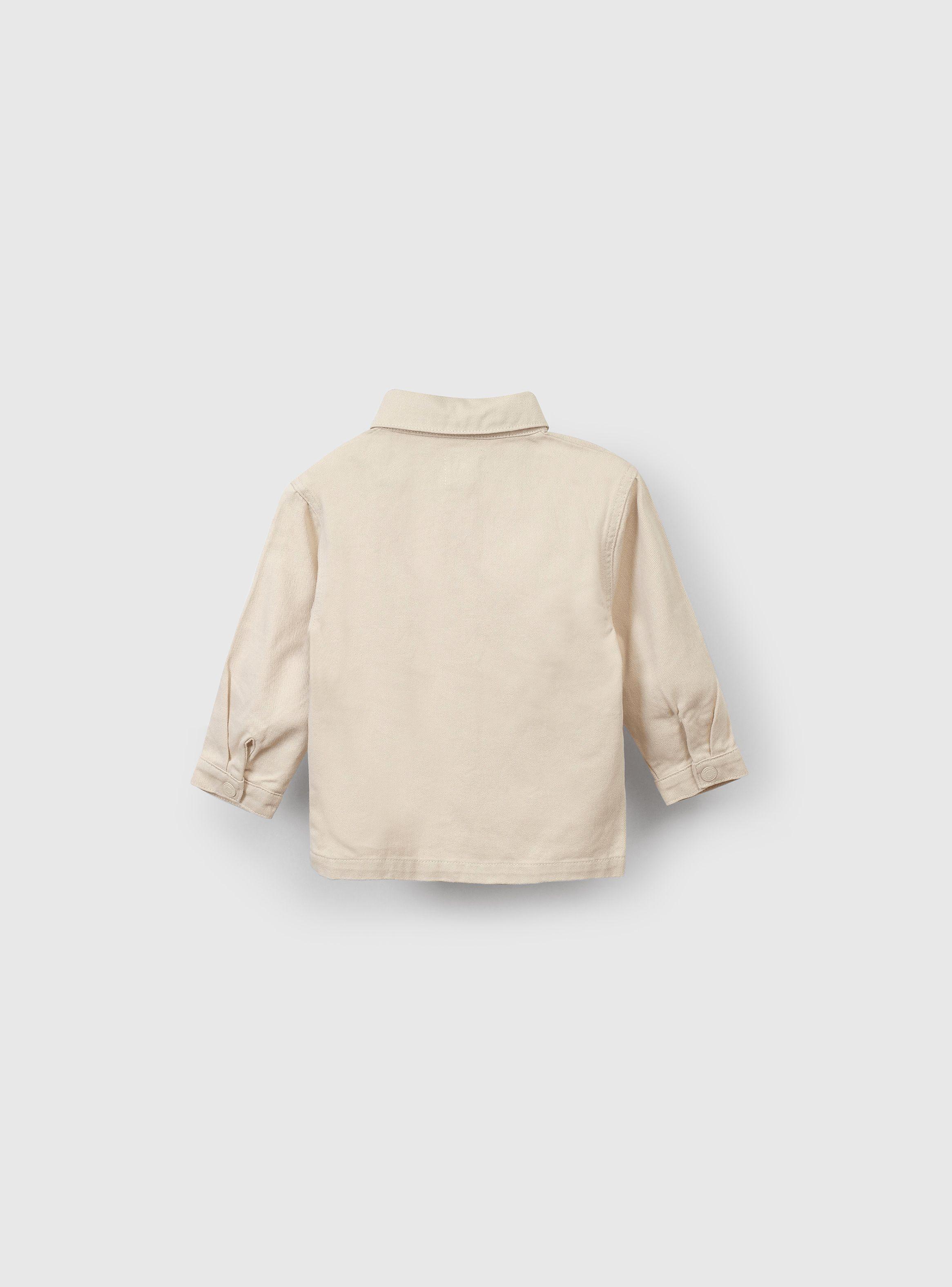 Camisa Unisex Beige 55939 Colloky-1