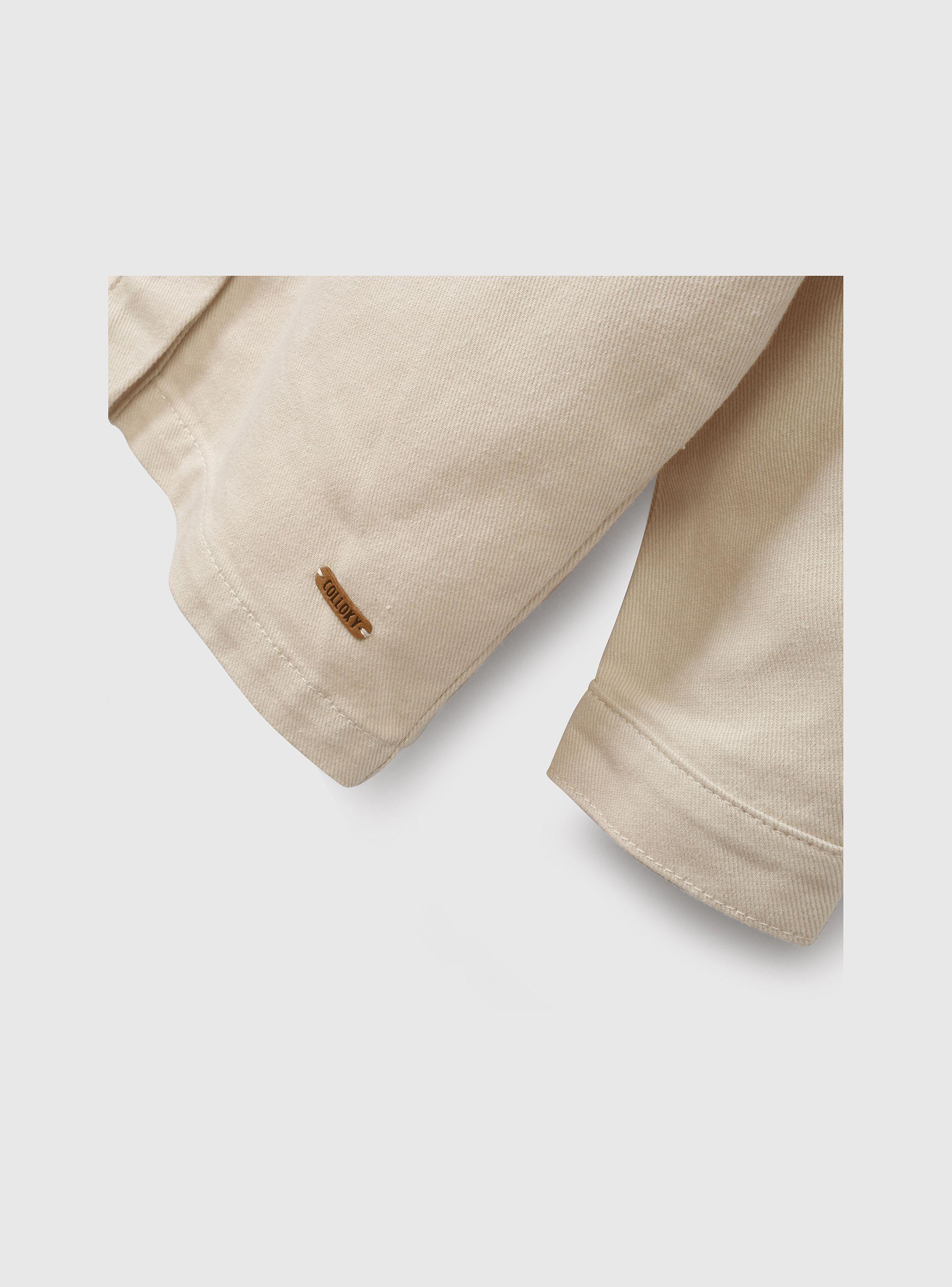 Camisa Unisex Beige 55939 Colloky-2
