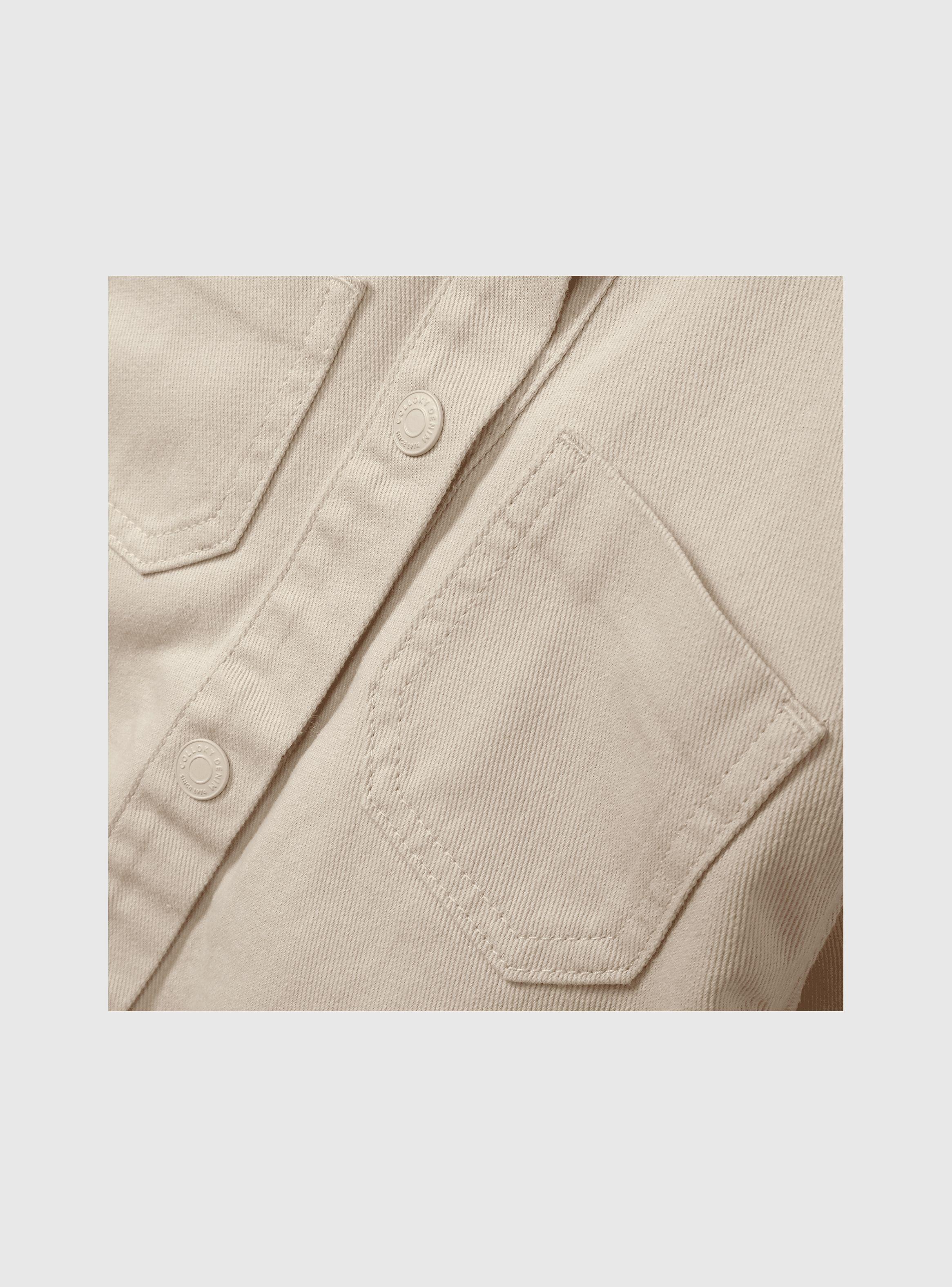 Camisa Unisex Beige 55939 Colloky-3