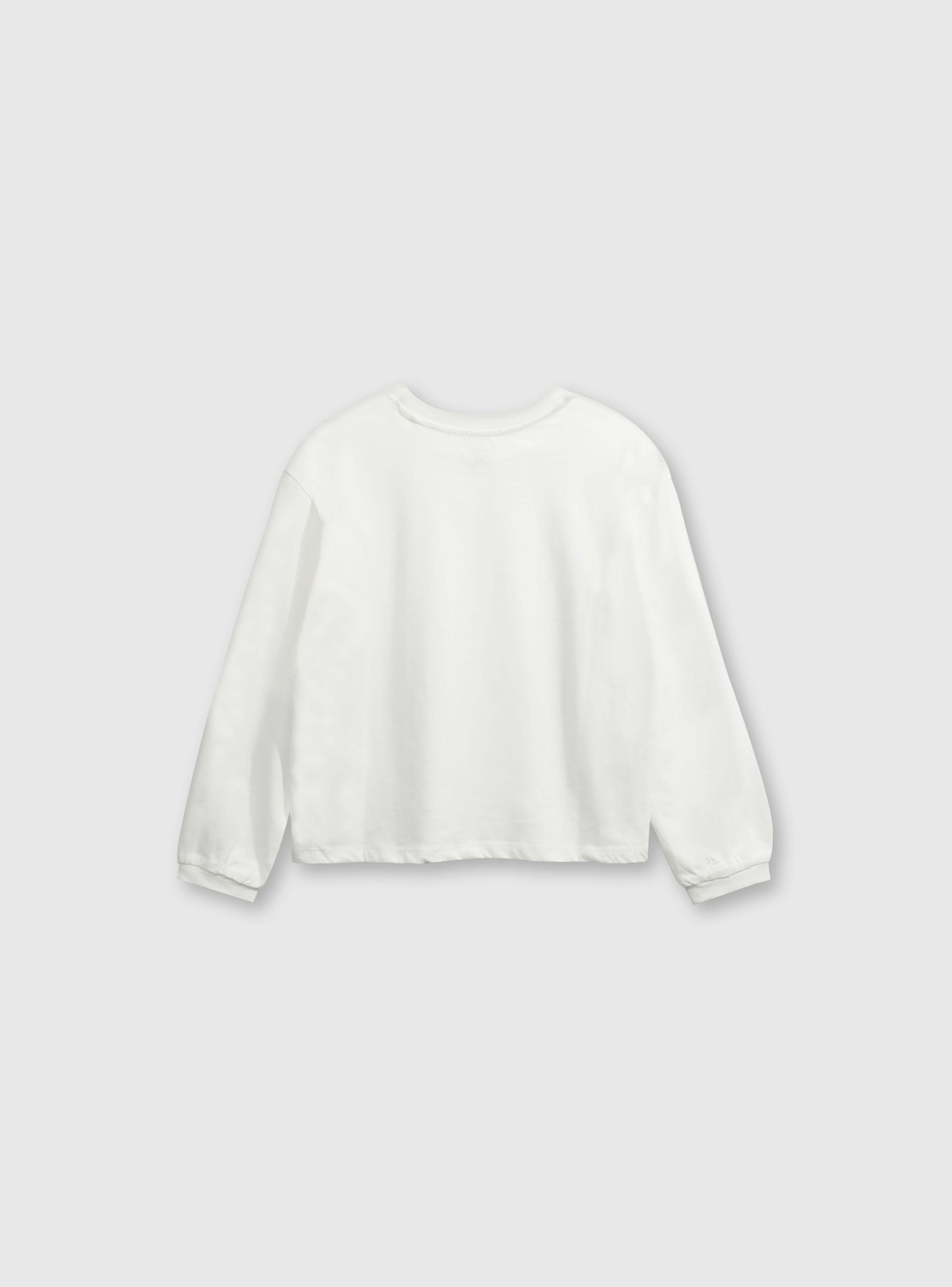 Polera Blanco de Niña-2