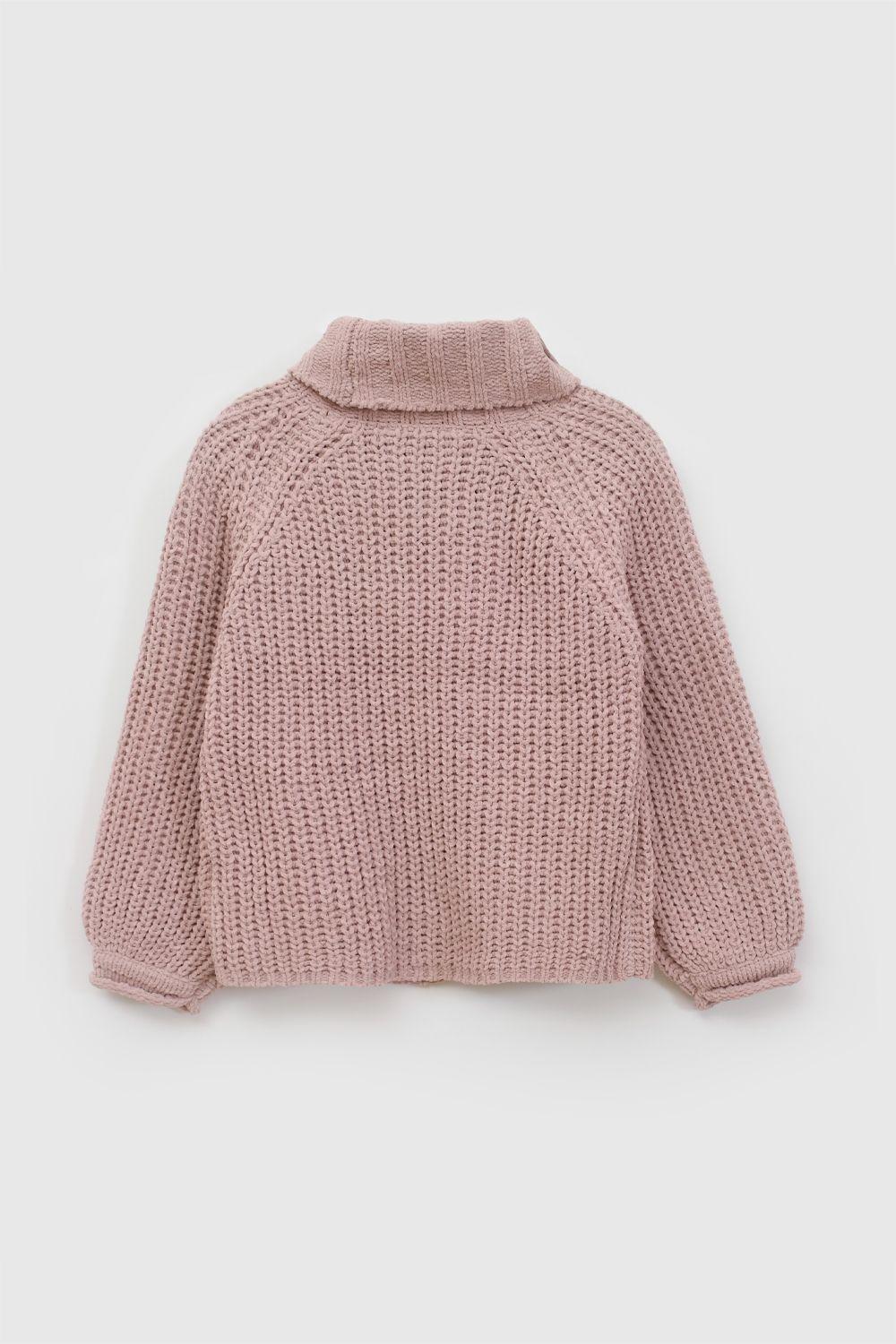 Sweater Niña Rosado 7854 Colloky-2