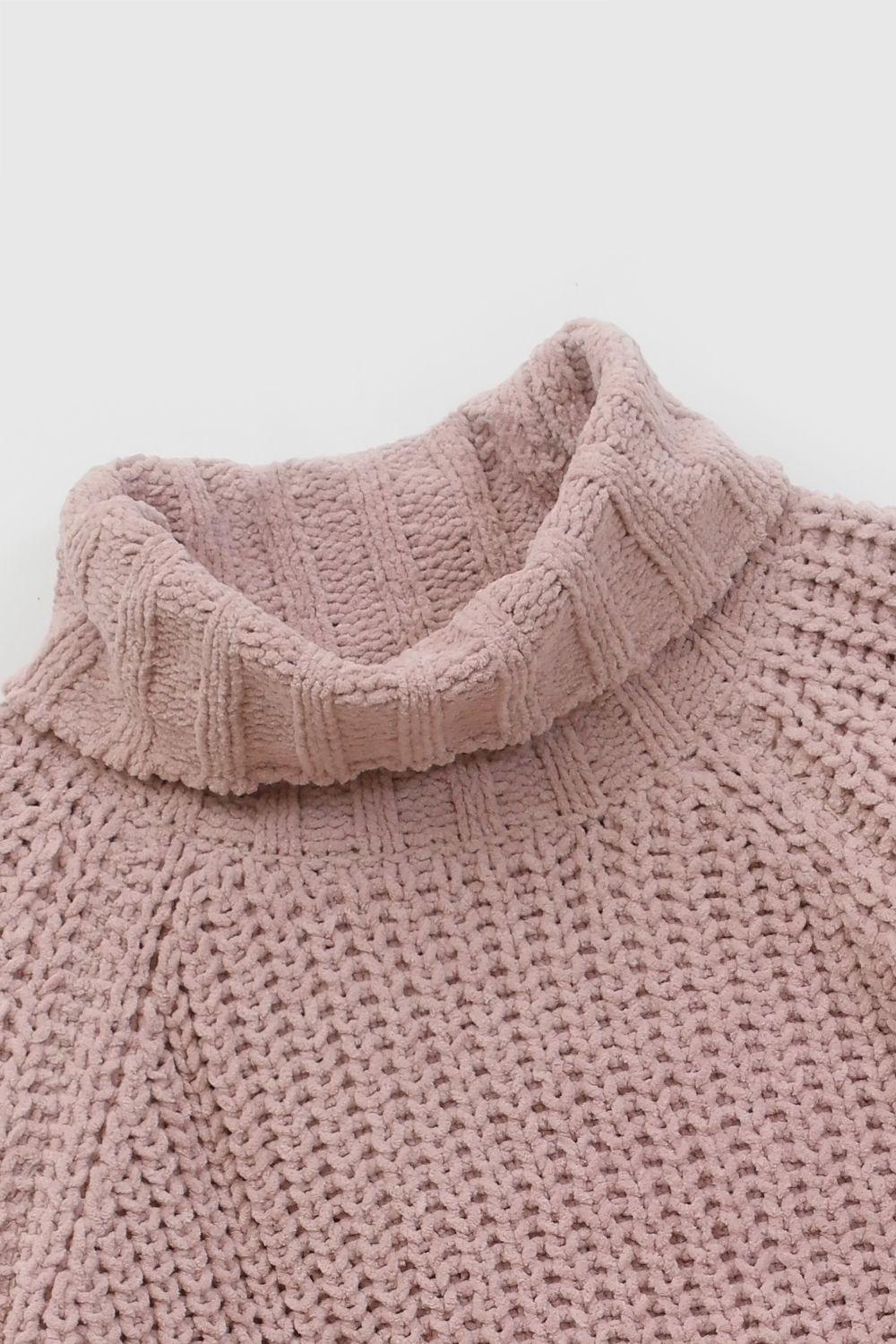 Sweater Niña Rosado 7854 Colloky-3