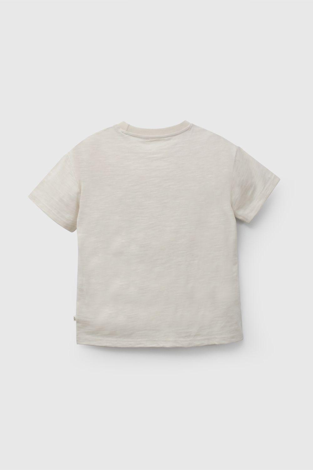 Polera Básica Beige De Niño POJE5575V26-2