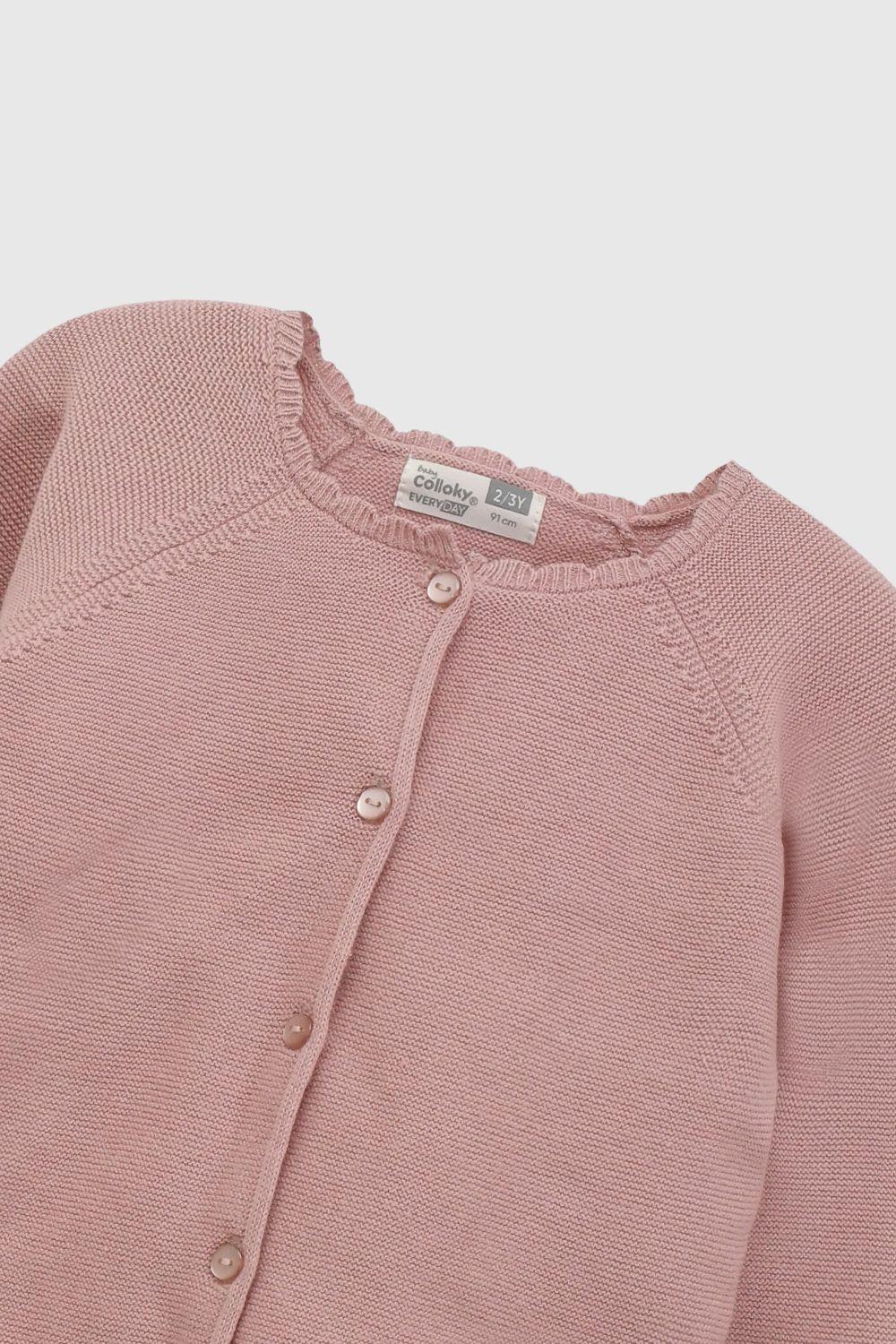 Chaleco Niña Rosado 7442 Colloky-2