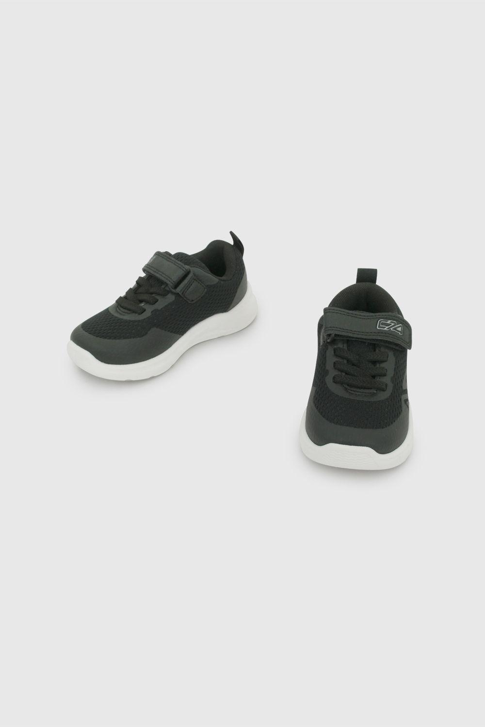 Zapatilla Negro Unisex niño 7507 Colloky-4