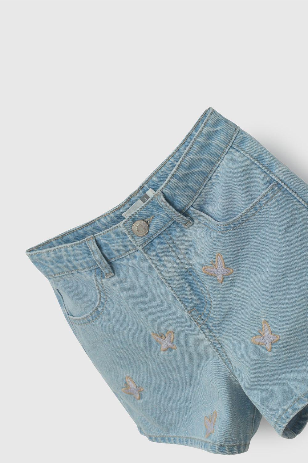 Short Niña Celeste 58035 Colloky-2