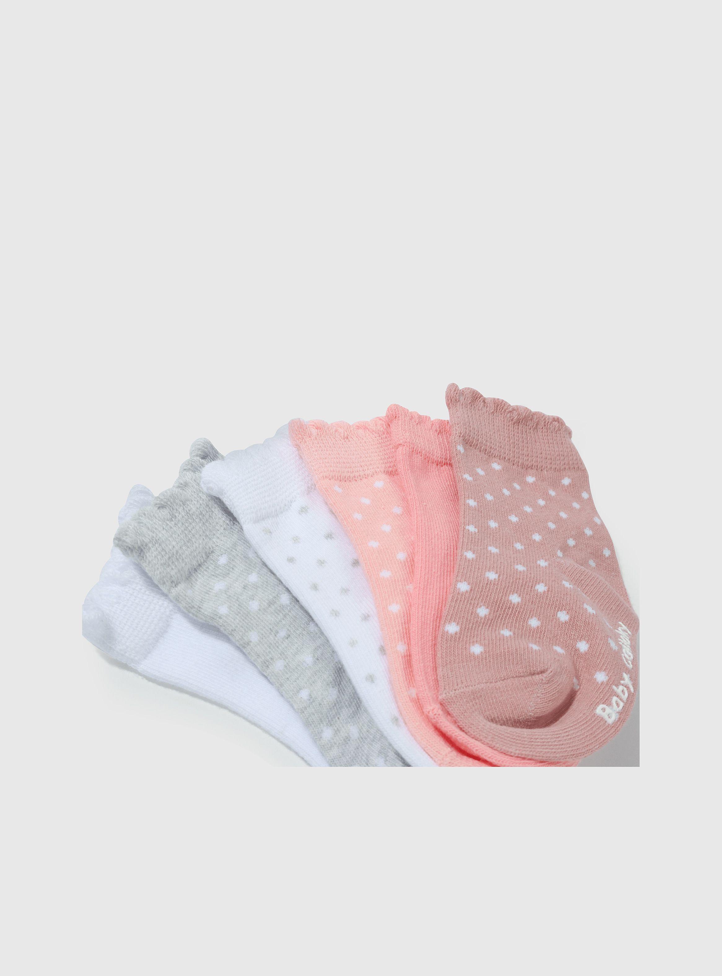 Calcetín Deportivo Niña Rosado 55397 Colloky-1