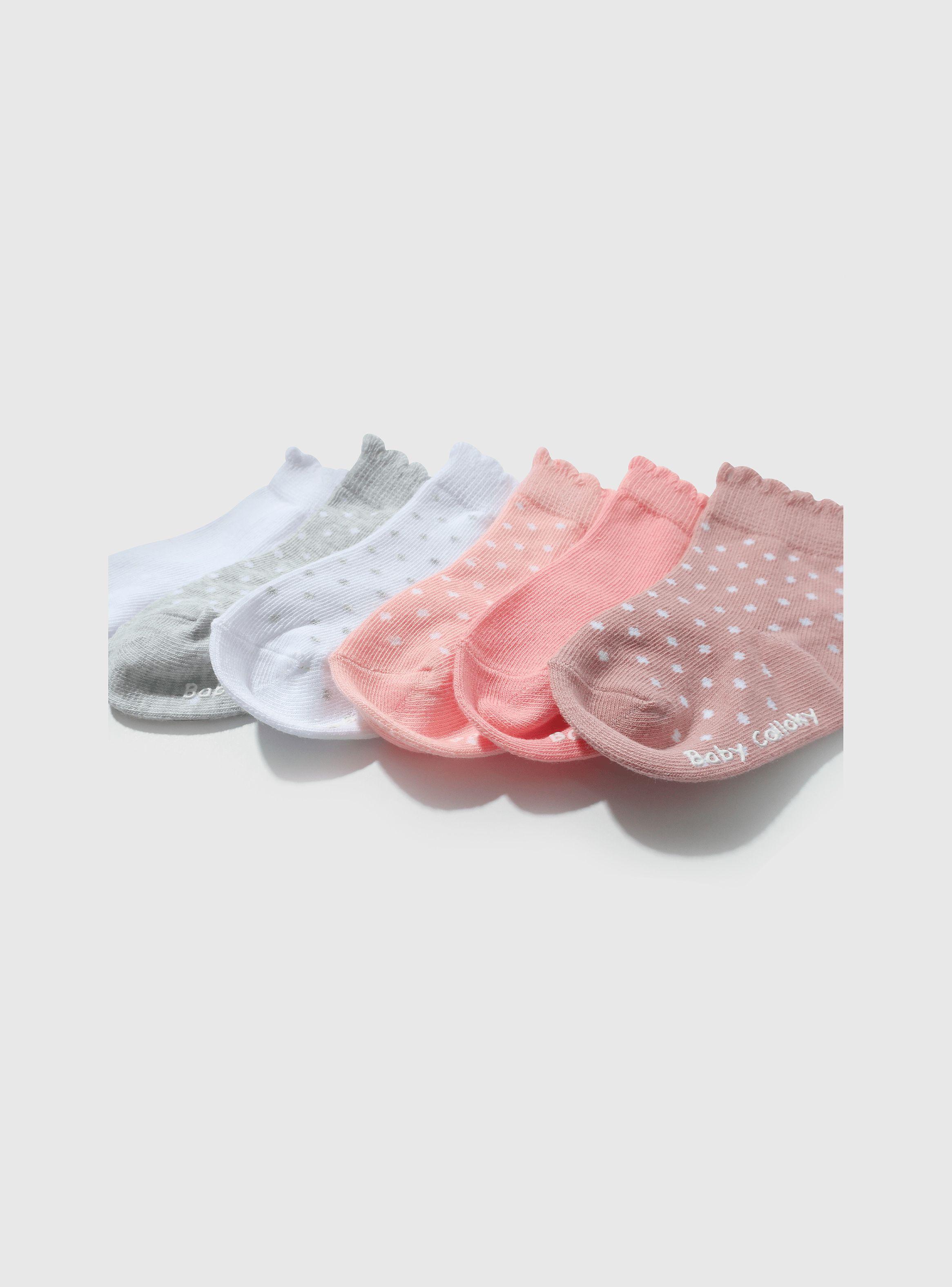 Calcetín Deportivo Niña Rosado 55397 Colloky-2