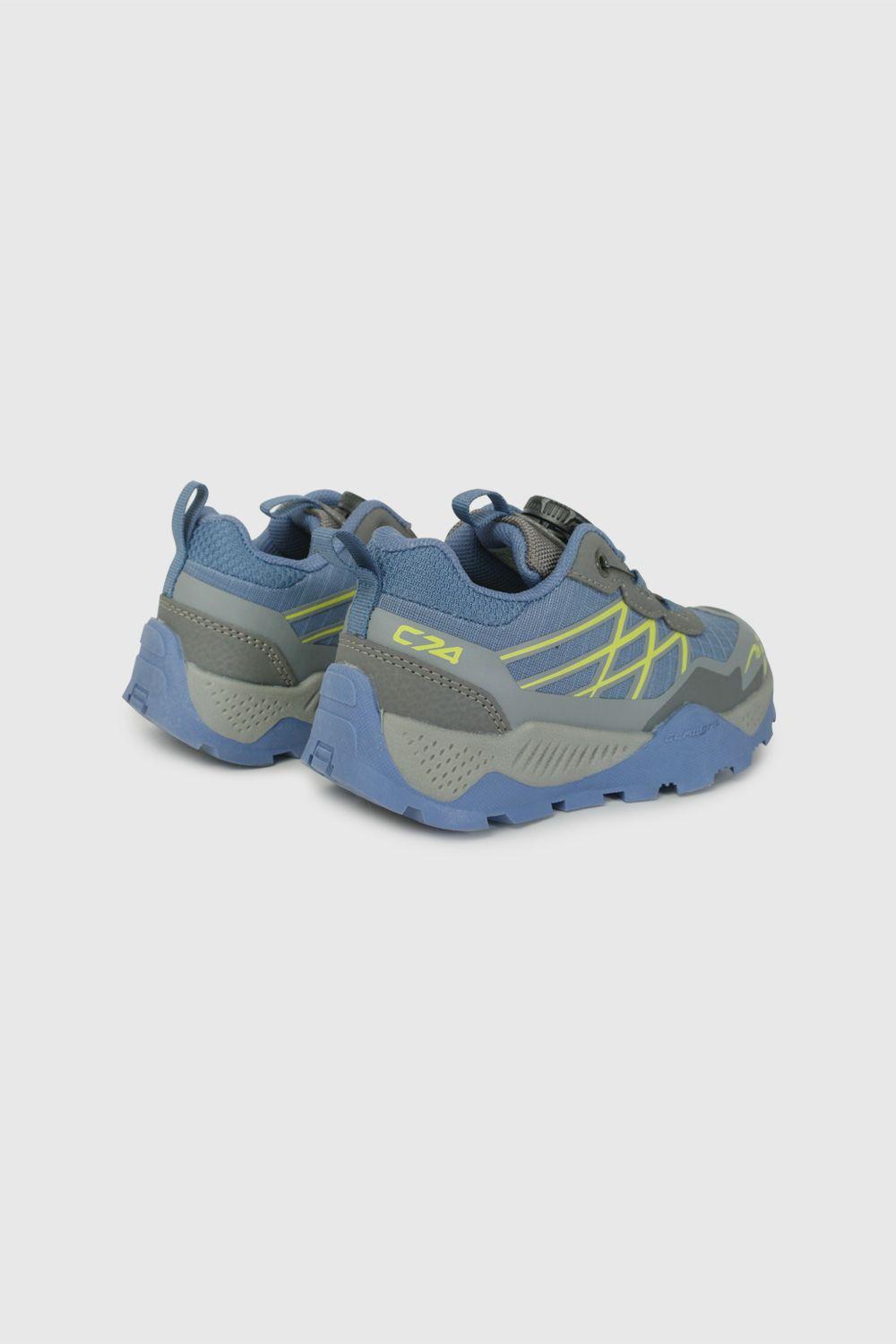 Zapatilla Outdoor Azul con Ajuste Giratorio 48110350V26-4