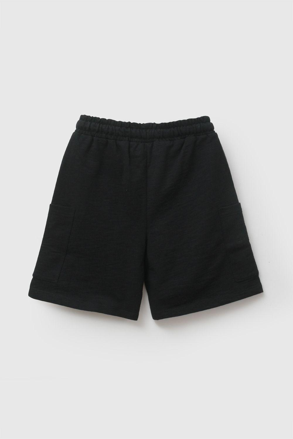 Bermuda Cargo Negro Niño 3-4A a 12-13A Colloky-2