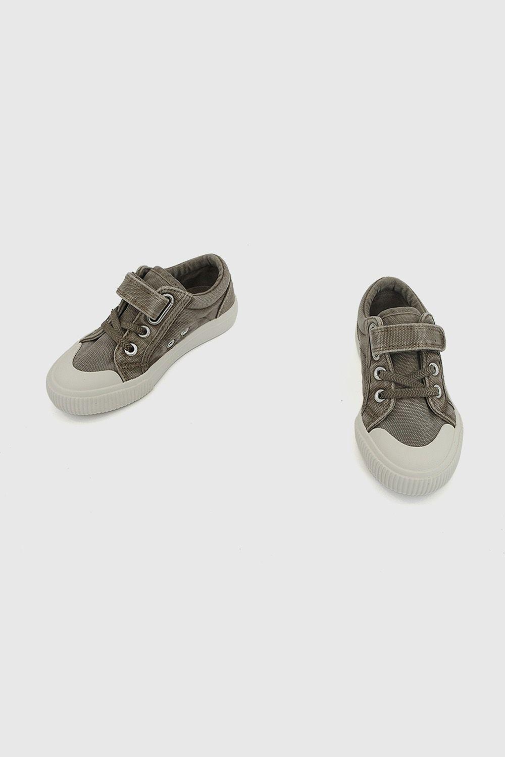 Zapatilla Lona Cafe Niño 21-27 Colloky-3