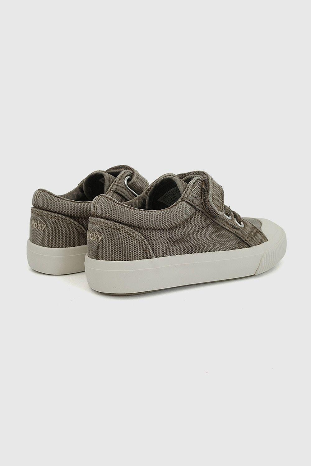 Zapatilla Lona Cafe Niño 21-27 Colloky-4
