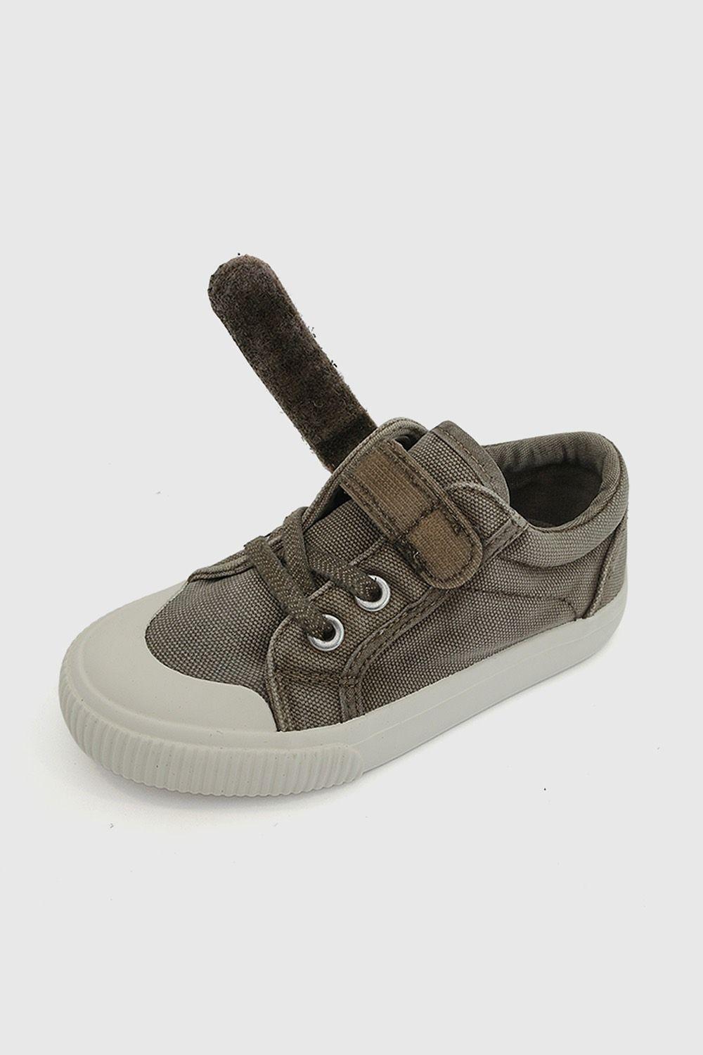 Zapatilla Lona Cafe Niño 21-27 Colloky-5