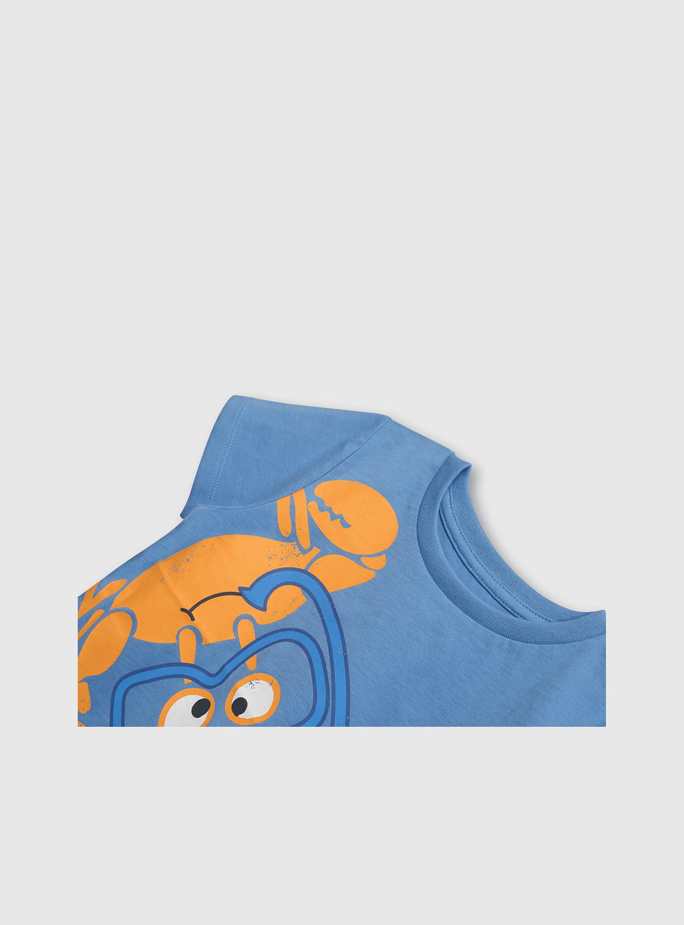 Polera Niño Celeste 54669 Colloky-2