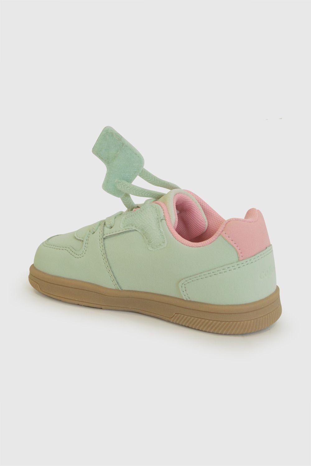 Zapatilla Urbana Verde Niña 21-27 Colloky-5