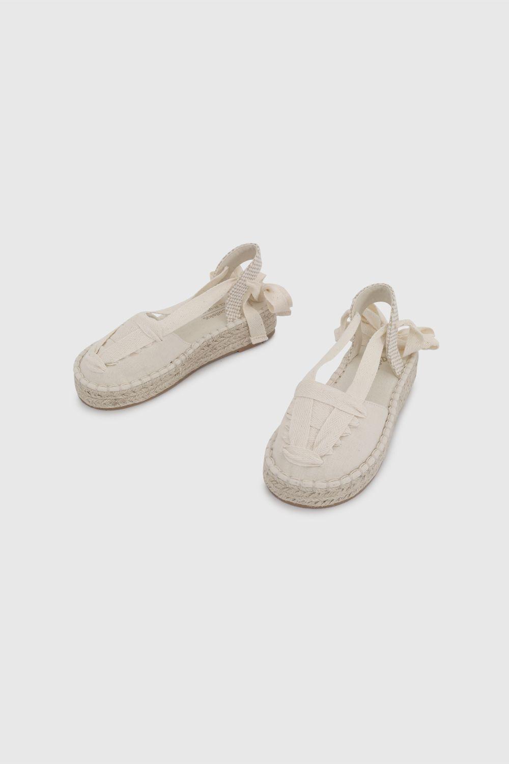 Alpargata Blanca Niña 53400310V26-3