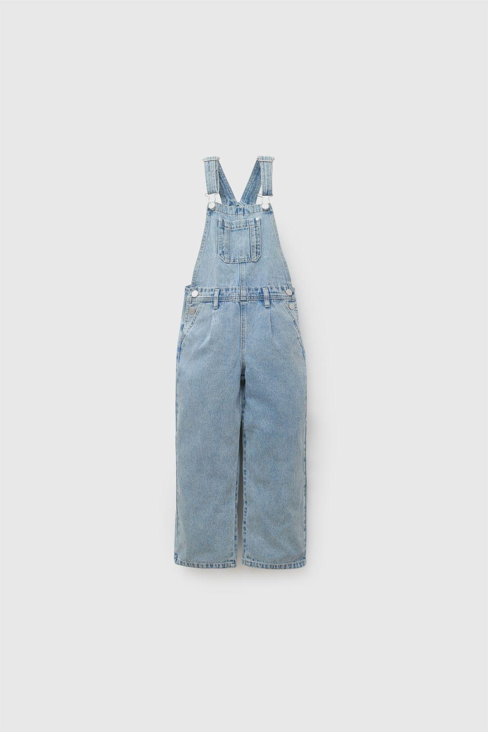 Jardinera Niña Celeste 8055 Colloky-0