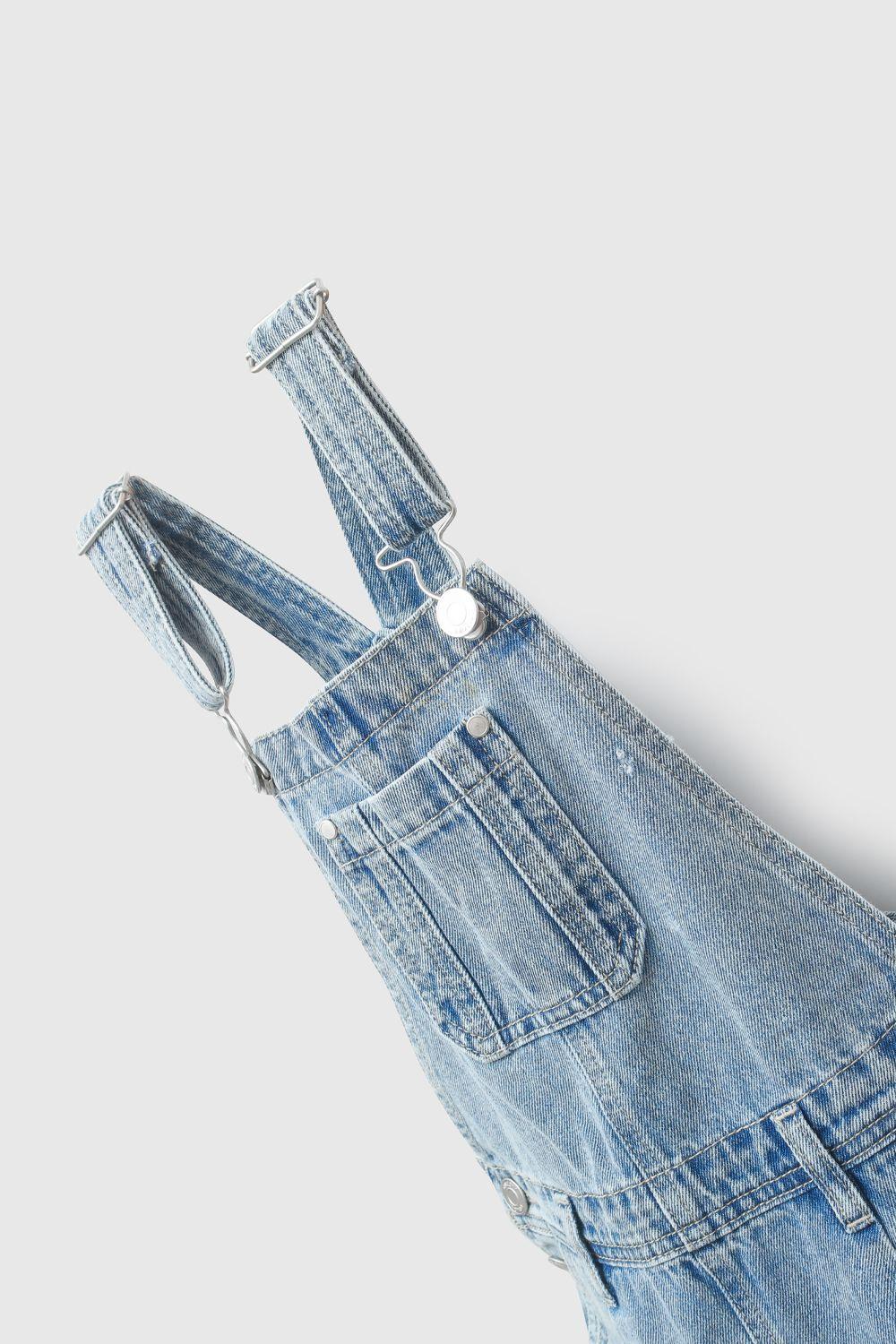 Jardinera Niña Celeste 8055 Colloky-2