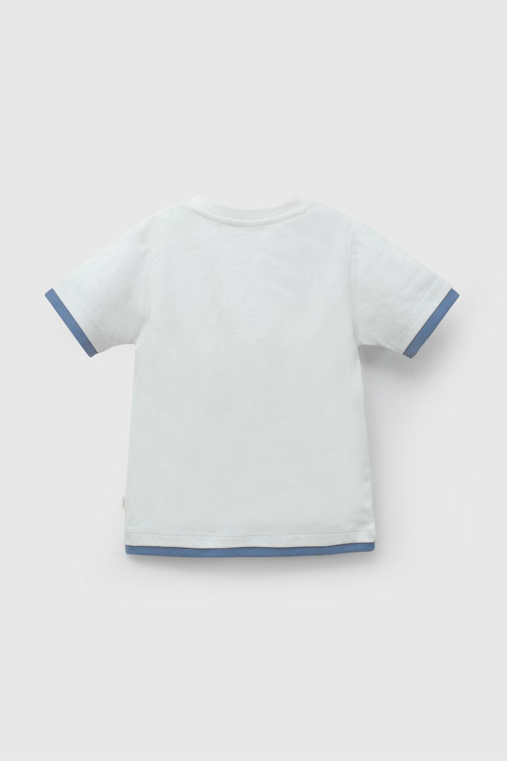 Polera Niño Blanco 58212 Colloky-1
