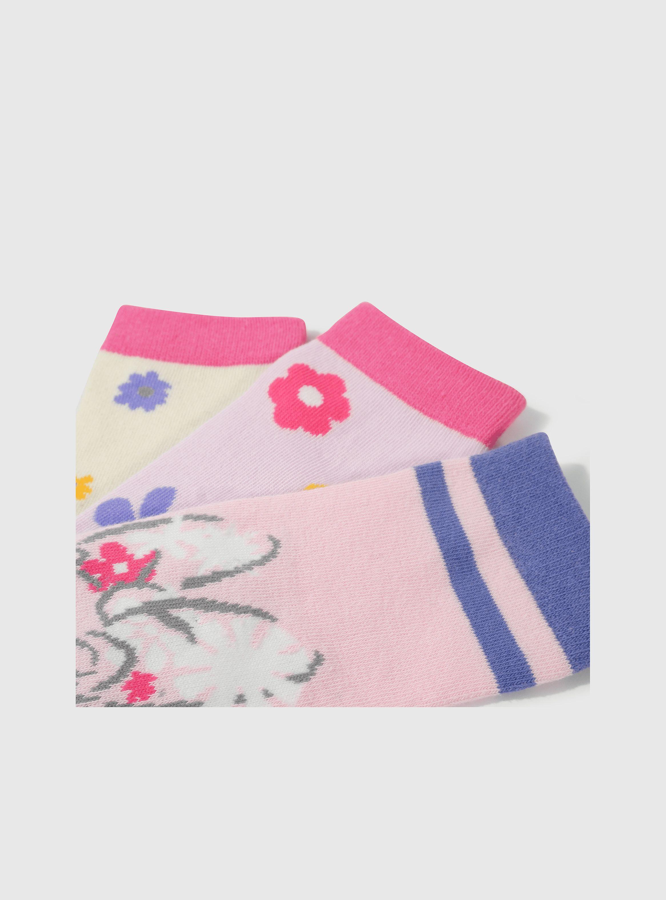 Calcetín 3/4 Niña Rosado 55382 Colloky-3