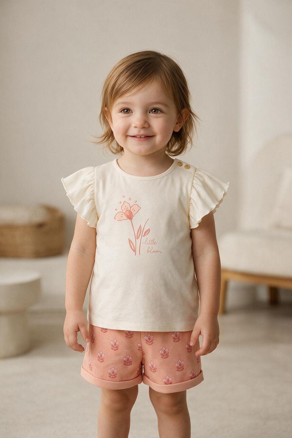 Conjunto flores niña rosado 6/9m a 4-5A-1