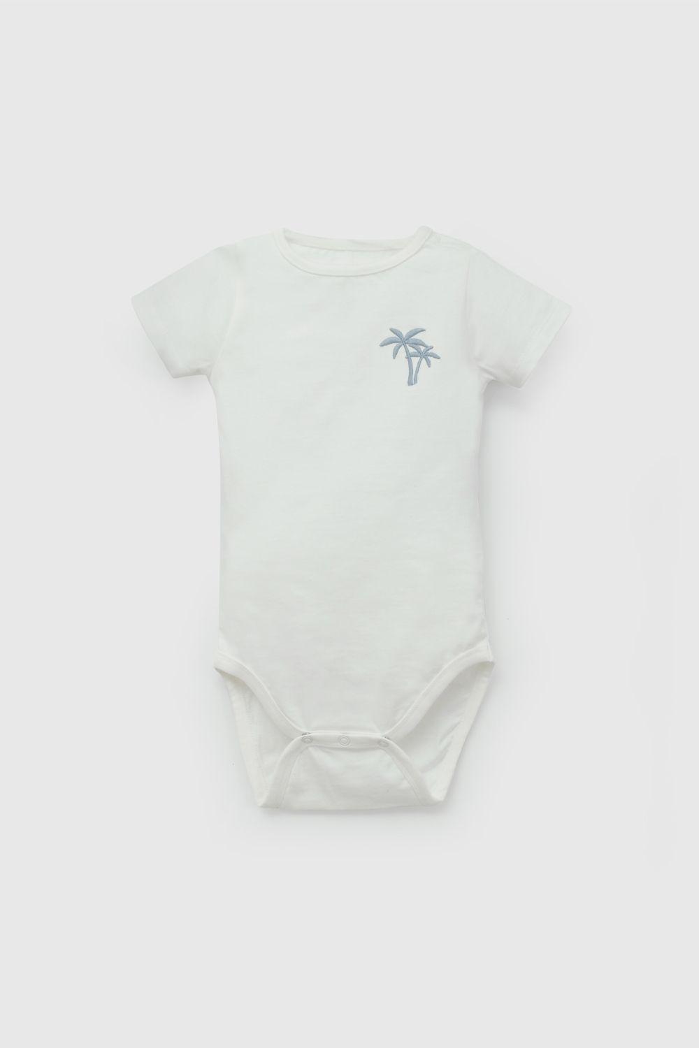 Conjunto Jardinera Y Body Rayado De Niño COAL0109V26-1