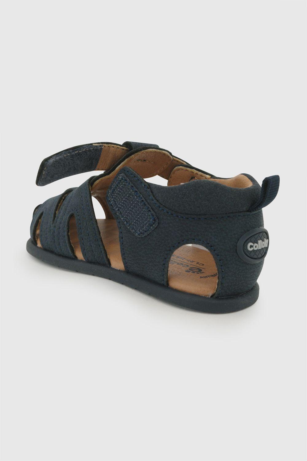 Sandalia Franciscana Azul Niño 18-21 Colloky-5