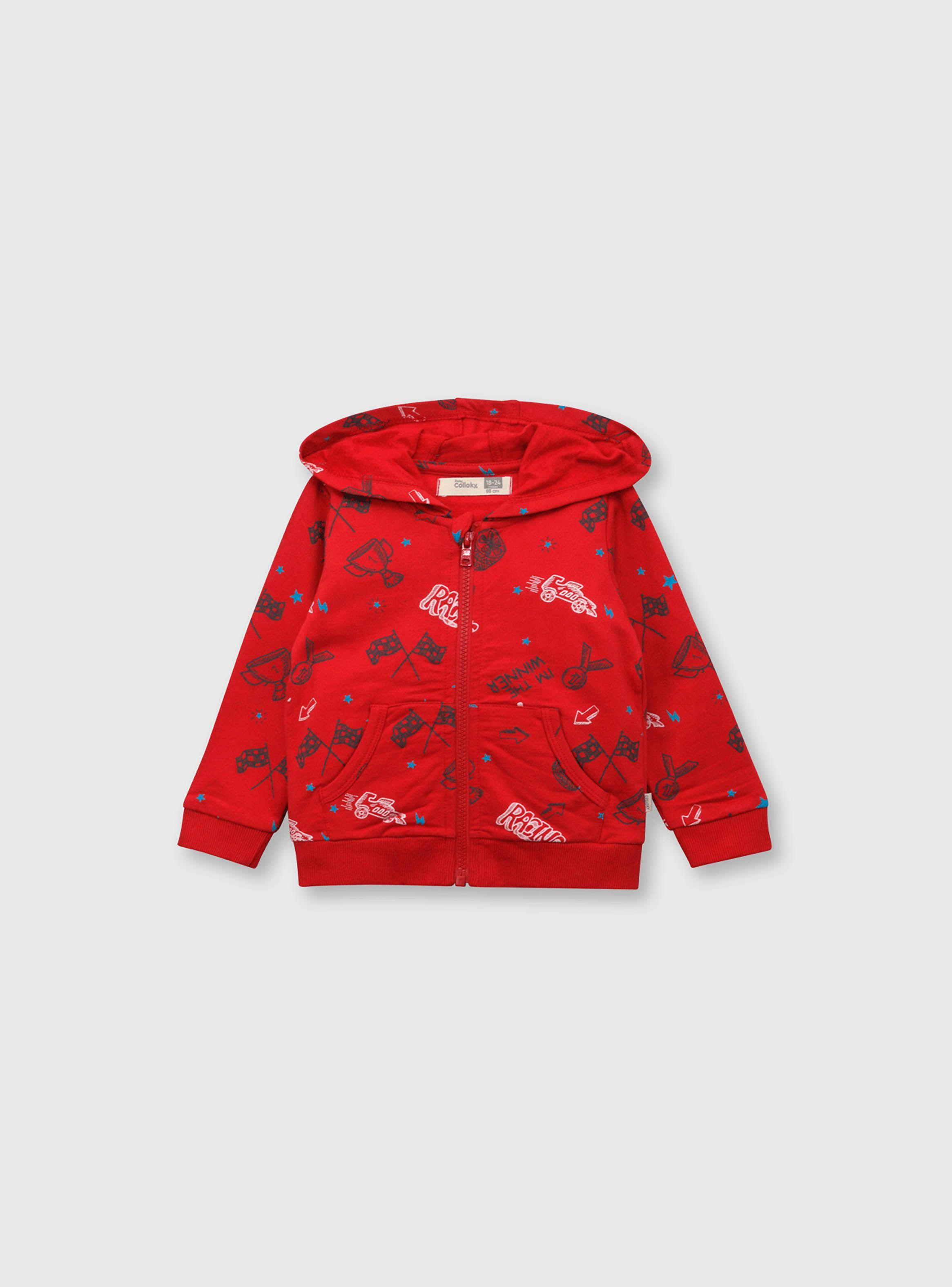 Conjunto Niño Rojo (0 A 24 Meses) Colloky-1