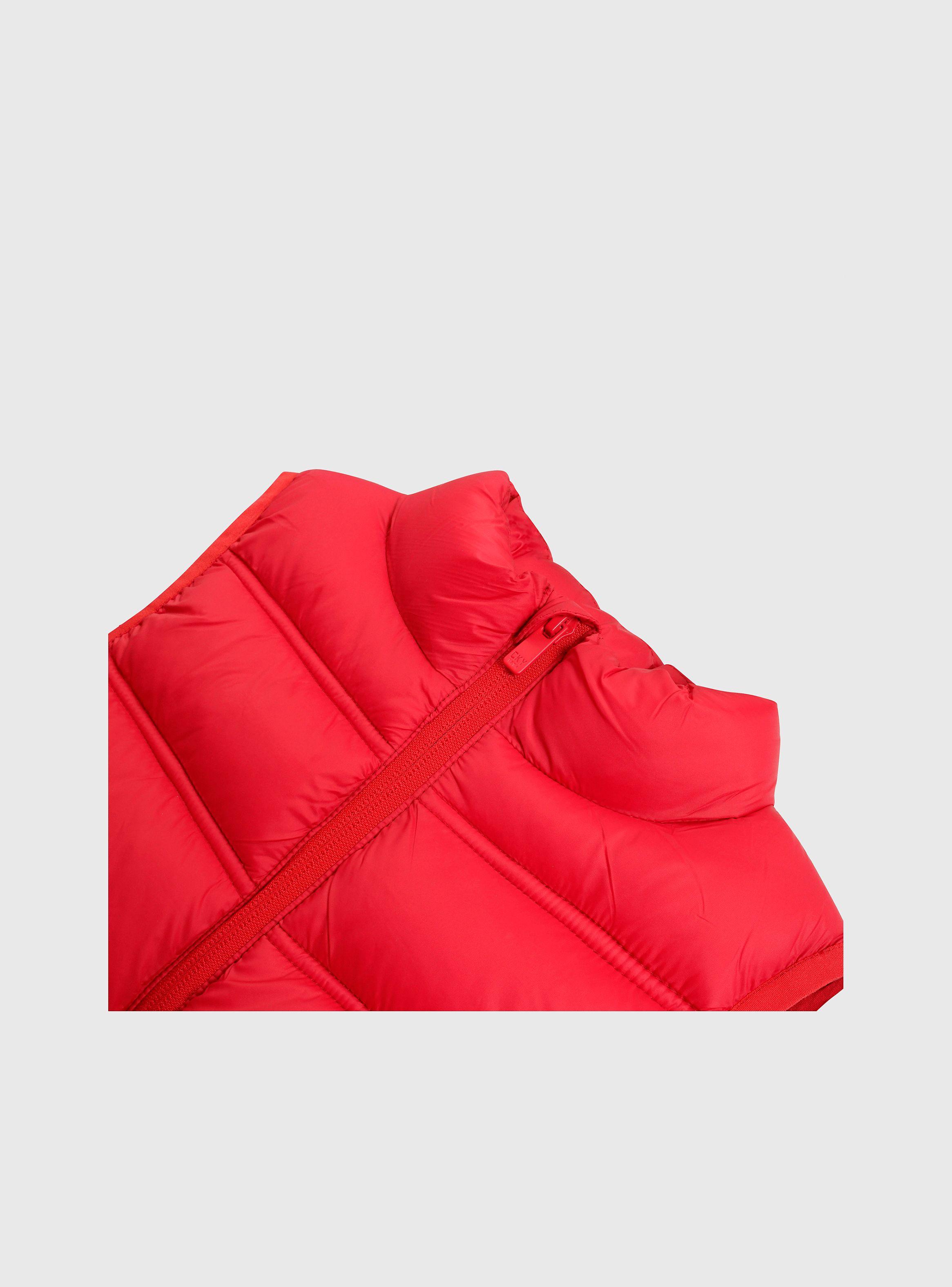 Parka Sin Mangas Roja-2