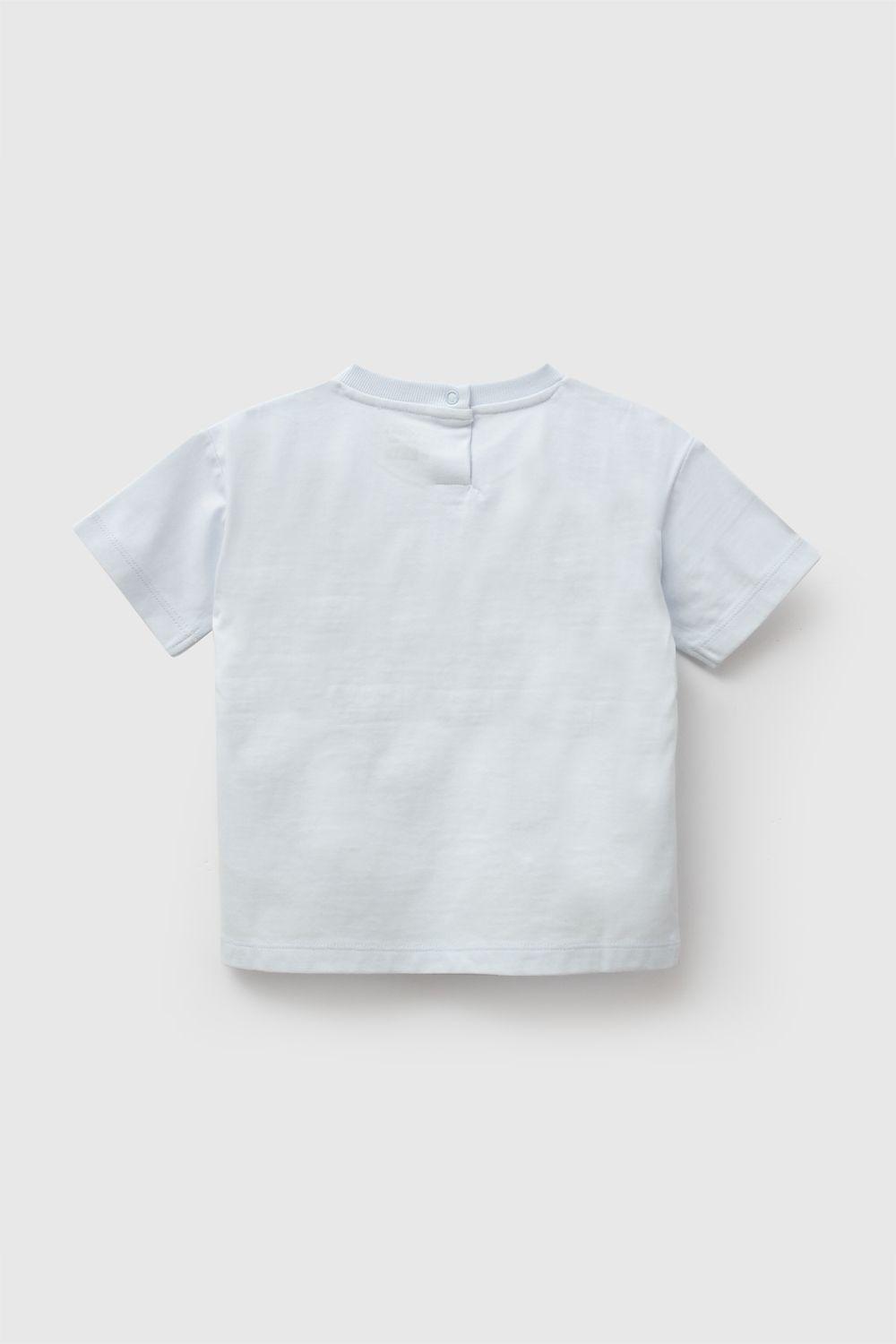 Polera Hipopotamo Celeste Niño 6-9M a 4-5A Colloky-2