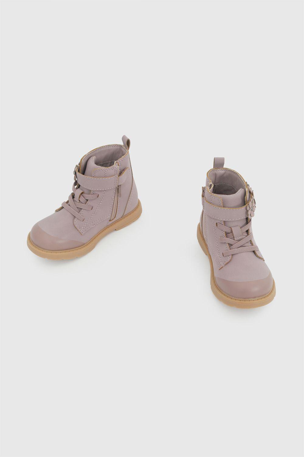 Botin Niña Morado 7954 Colloky-3