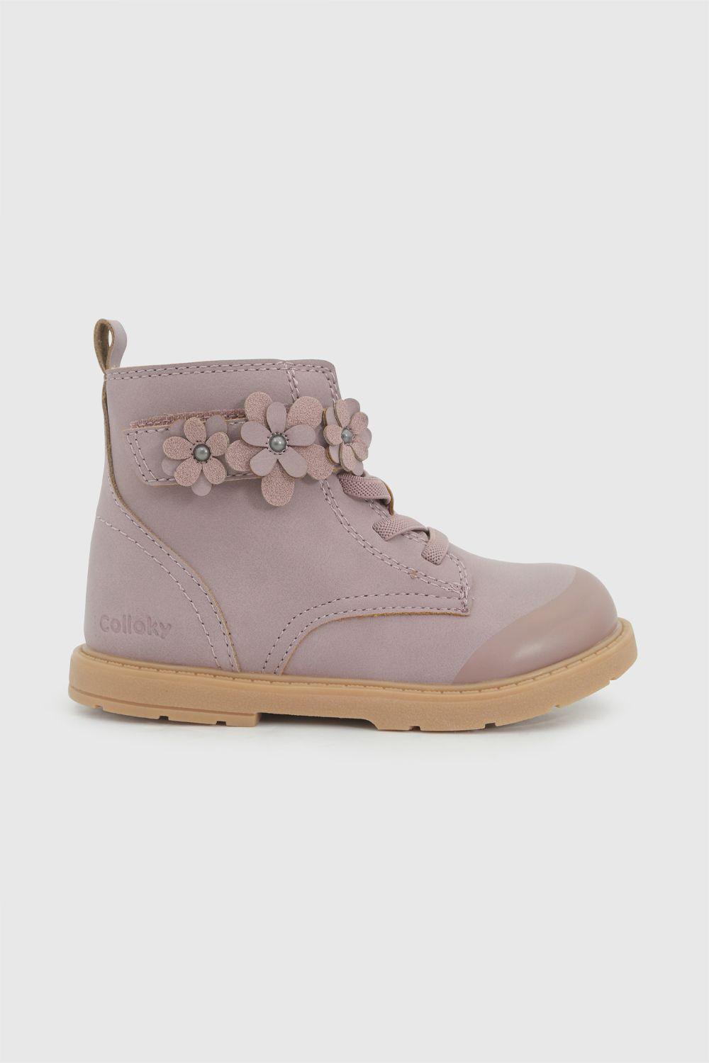Botin Niña Morado 7954 Colloky-2