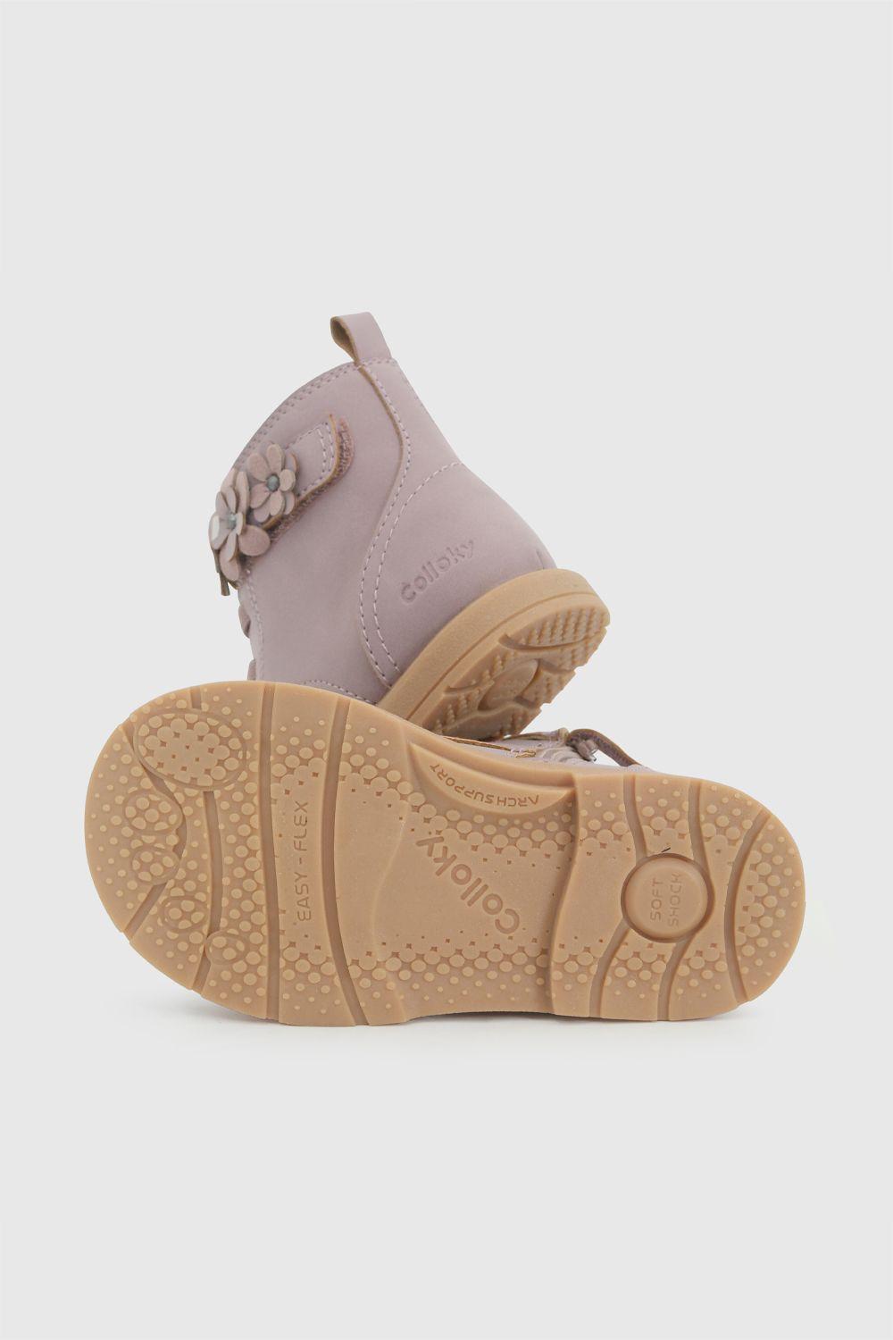 Botin Niña Morado 7954 Colloky-3