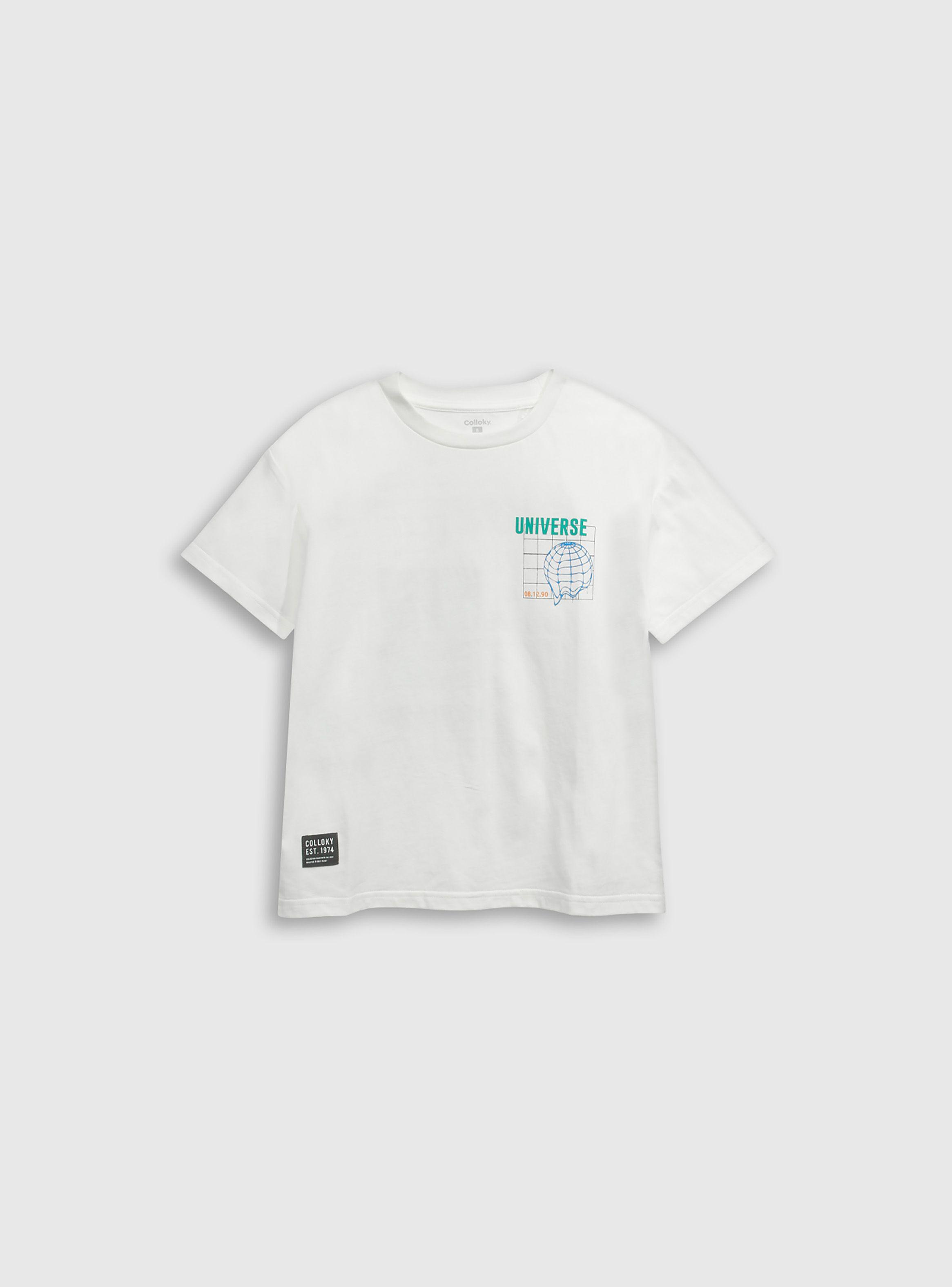 Polera Niño Blanco 54650 Colloky-0